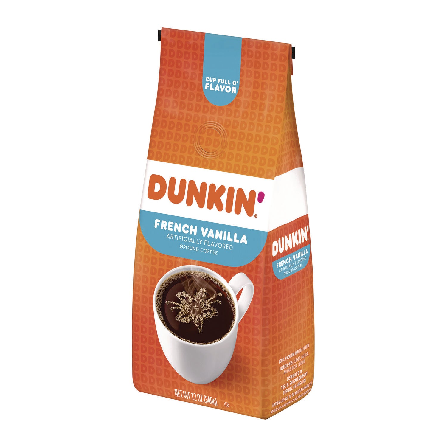 Dunkin'® French Vanilla Coffee, 12 oz Bag