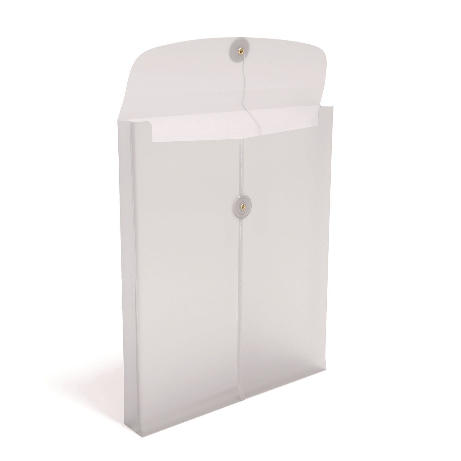 TRU RED™ Poly String and Button Storage Envelope, Letter Size, Clear, 5/Pack