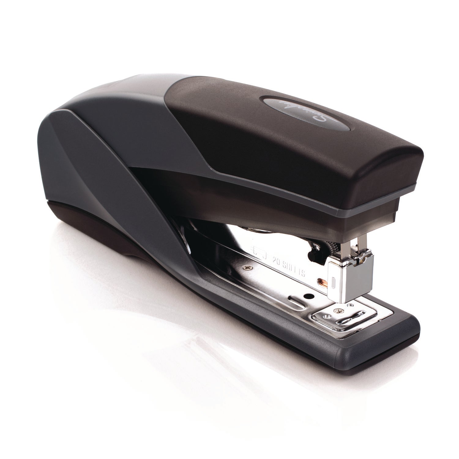Swingline® Eztouch Reduced Effort Stapler, 20-Sheet Capacity, Black