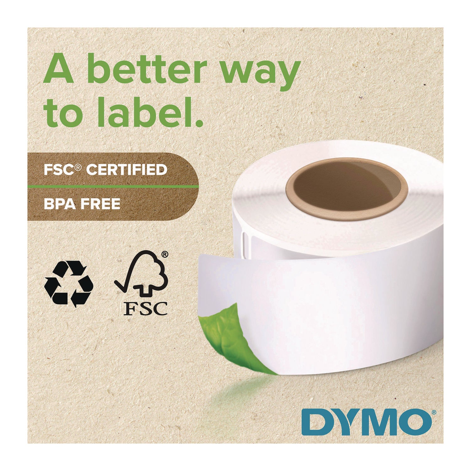DYMO® Labels for LabelWriter Label Printer, 2.31" x 4", White, 300 Labels/Roll, 24 Rolls/Pack
