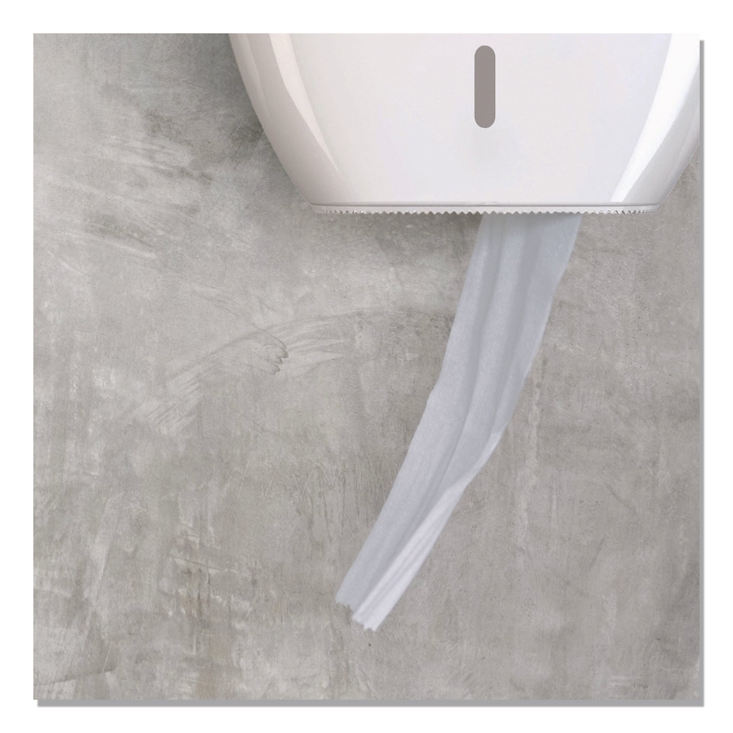 Papernet® HyTech Seas Mini JRT, Septic Safe, 1-Ply, White, 3.3" x 750 ft, 6 Rolls/Carton