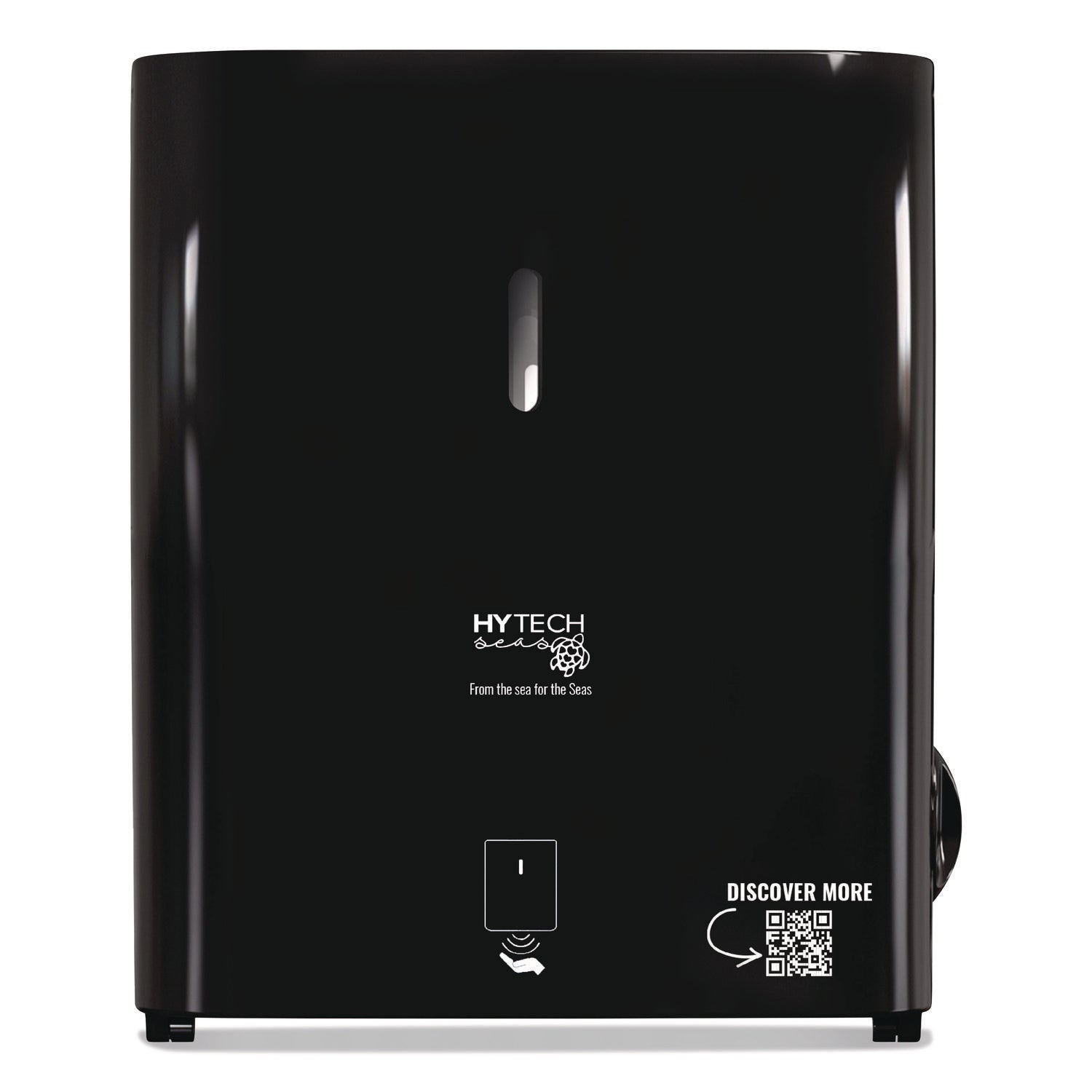 Papernet® Hy Tech Towel Dispenser, Automatic, 11.8 x 9.8 x 14.2, Black