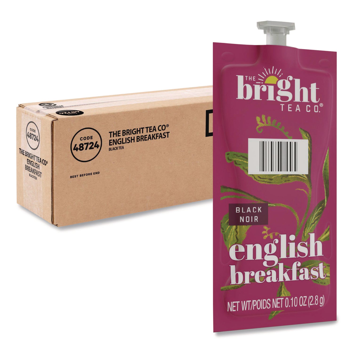 FLAVIA® The Bright Tea Co. English Breakfast Black Tea Freshpack, 40/Carton
