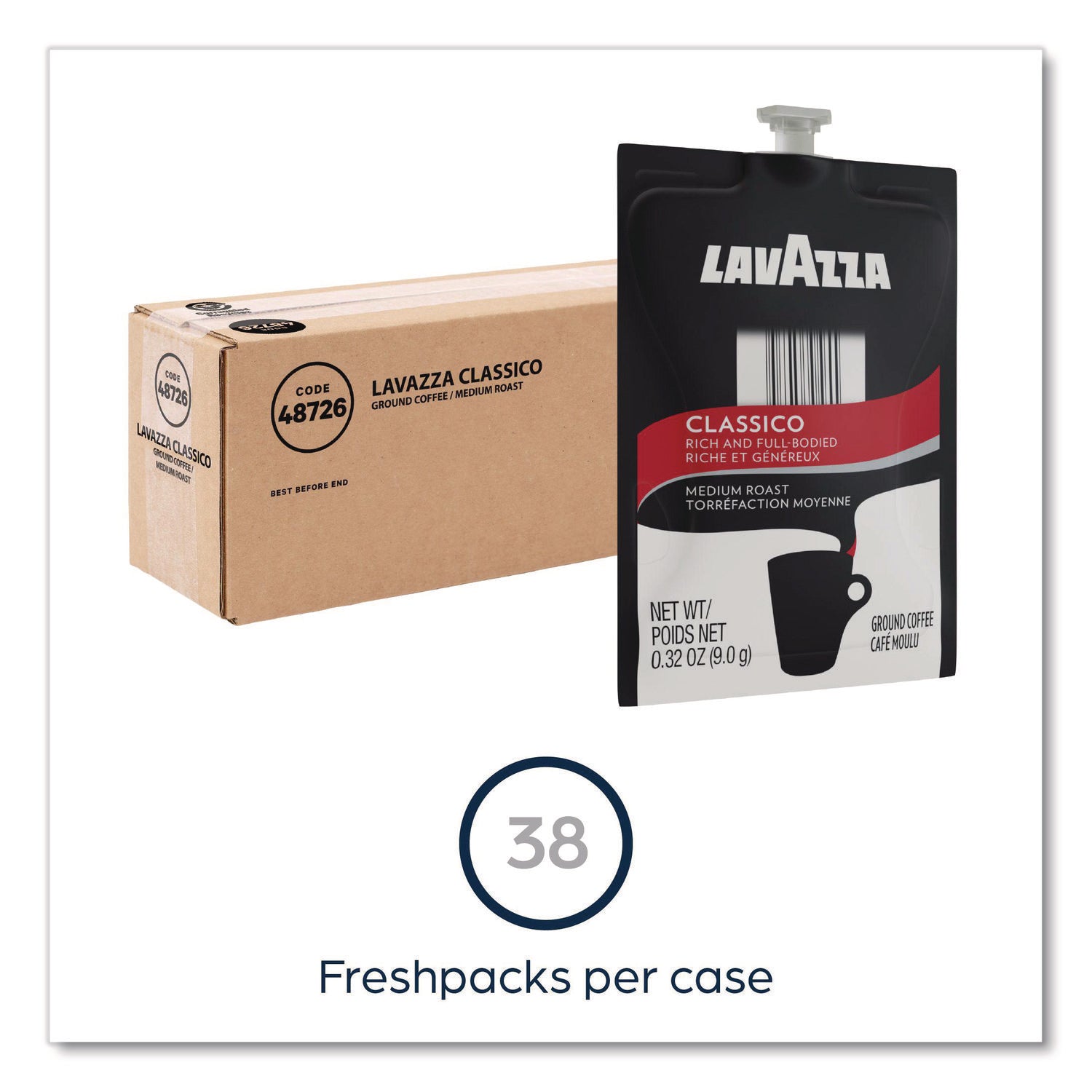 FLAVIA® Classico Coffee Freshpack, 38/Carton