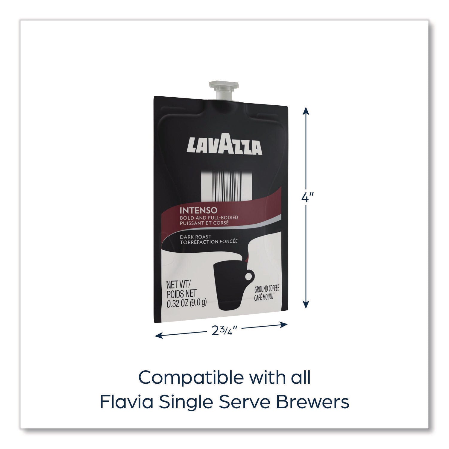 FLAVIA® Intenso Coffee Freshpack, 38/Carton