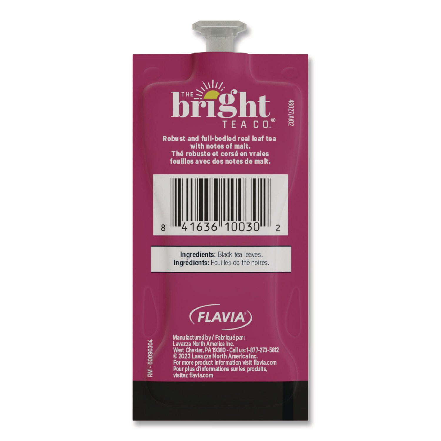 FLAVIA® The Bright Tea Co. English Breakfast Black Tea Freshpack, 40/Carton