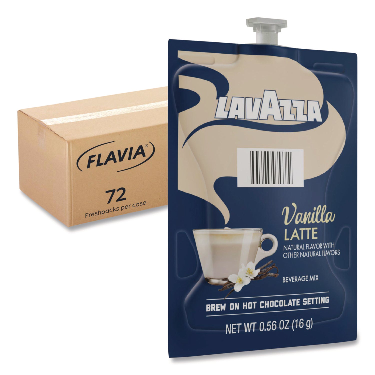 FLAVIA® Lavazza Vanilla Latte, 72/Carton