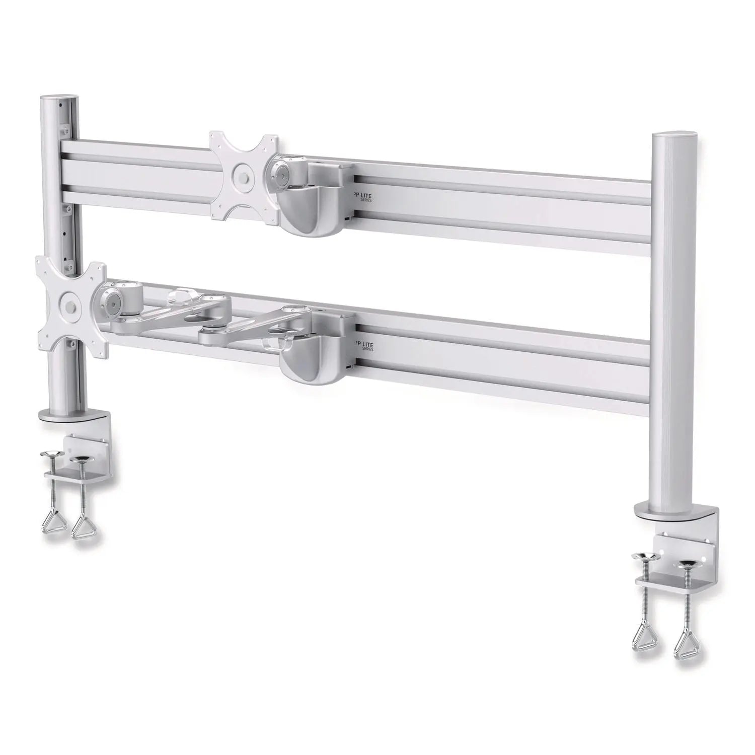 Tripp Lite by Eaton Slat Rail with Posts for Slat Wall System for 32" TVs, 8.1w x 5.7d x 5.51h, Silver, Supports 33 lb Tripp Lite by Eaton Flipcost