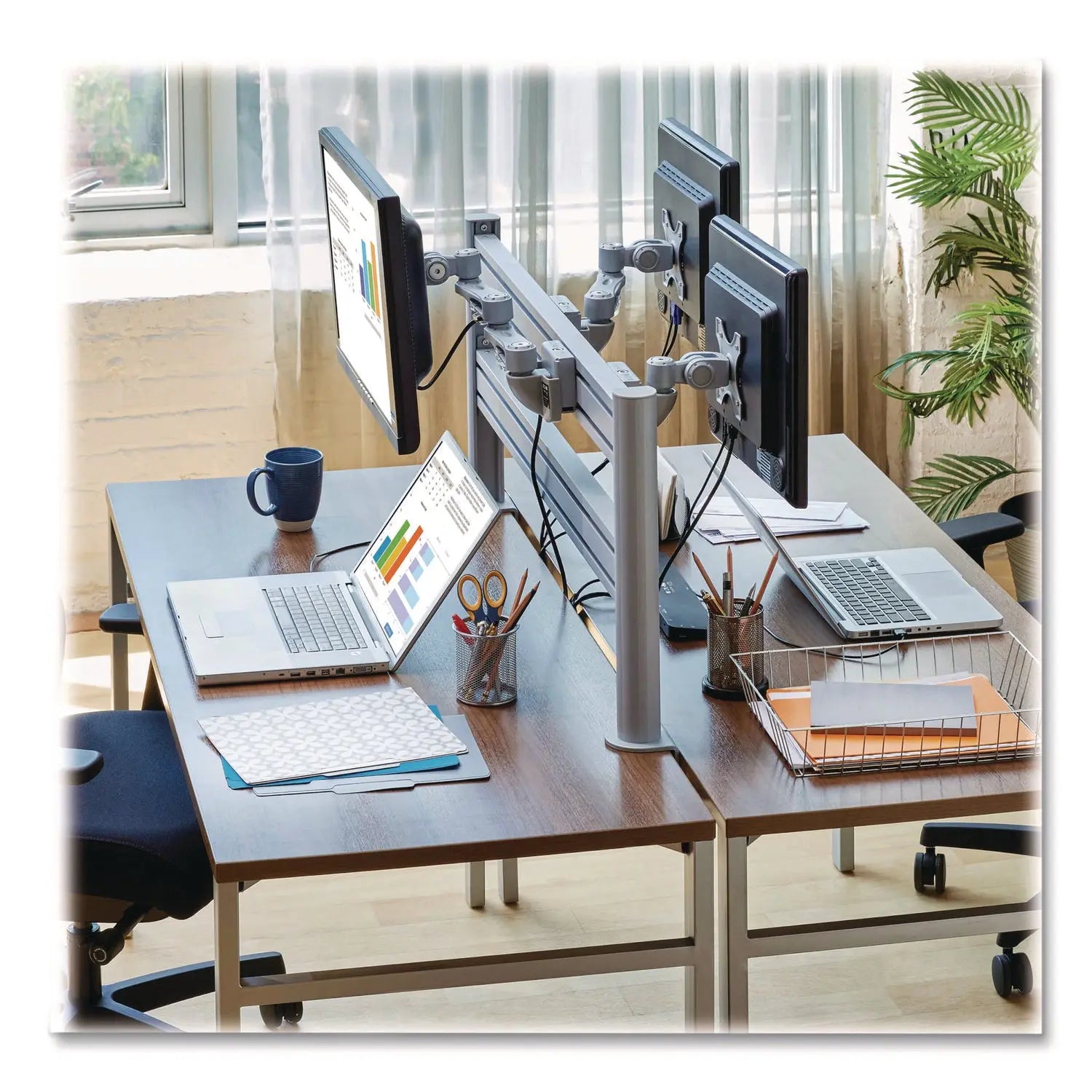 Tripp Lite by Eaton Slat Rail for Slat Wall System for 32" TVs, 3.39w x 1.8d x 41h, Silver, Supports 33 lb Tripp Lite by Eaton Flipcost