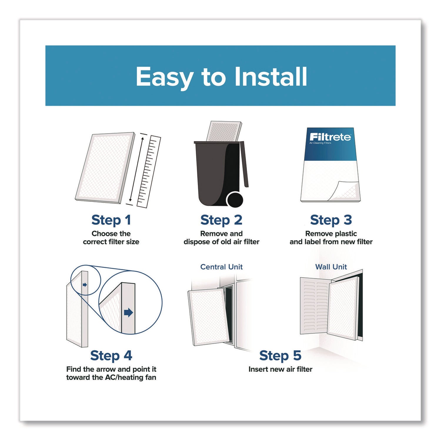 Filtrete™ High Performance Air Filter, 20 x 30, 4/Carton