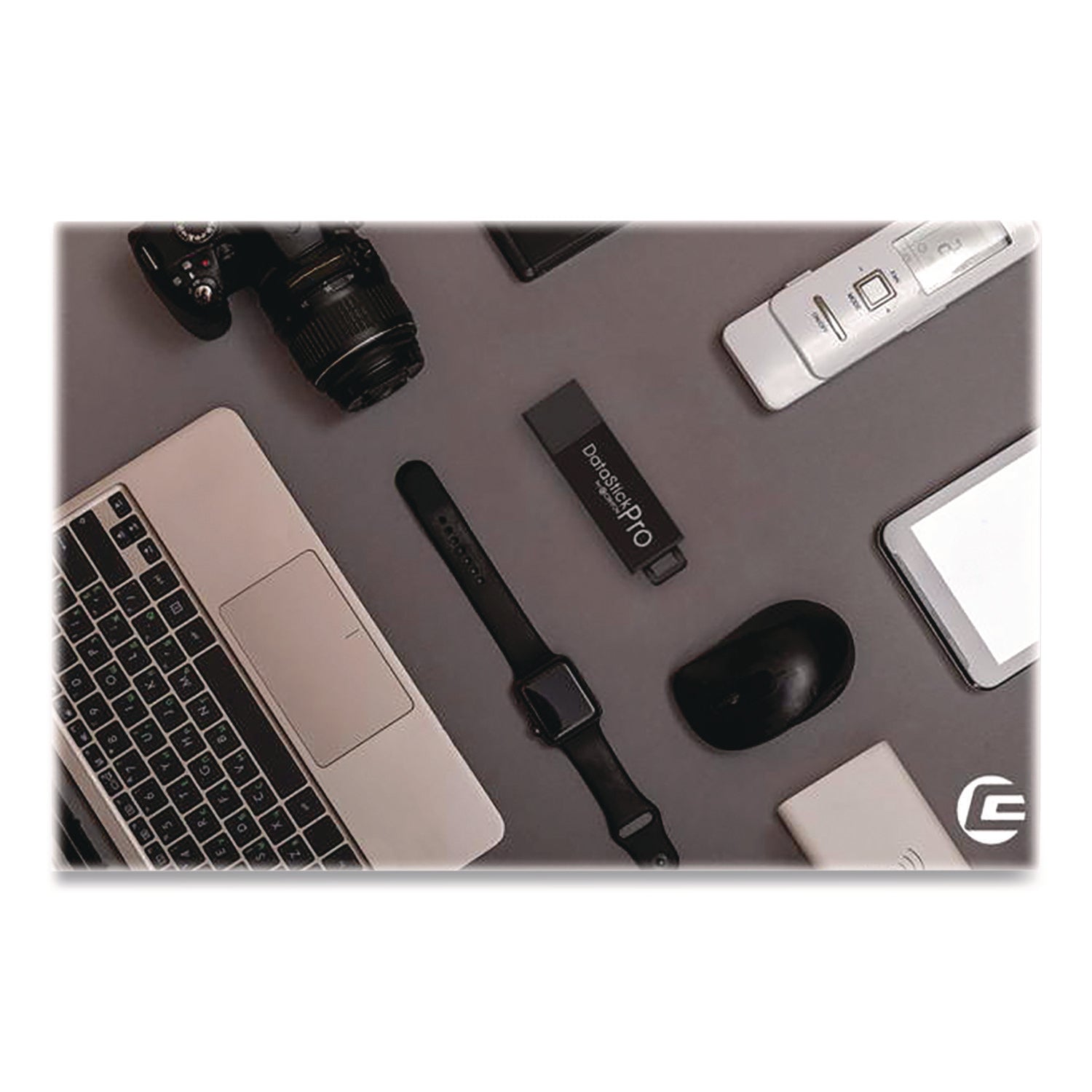 Centon DataStick Pro USB 3.2 Type A Flash Drive, 128 GB, Black, 10/Pack