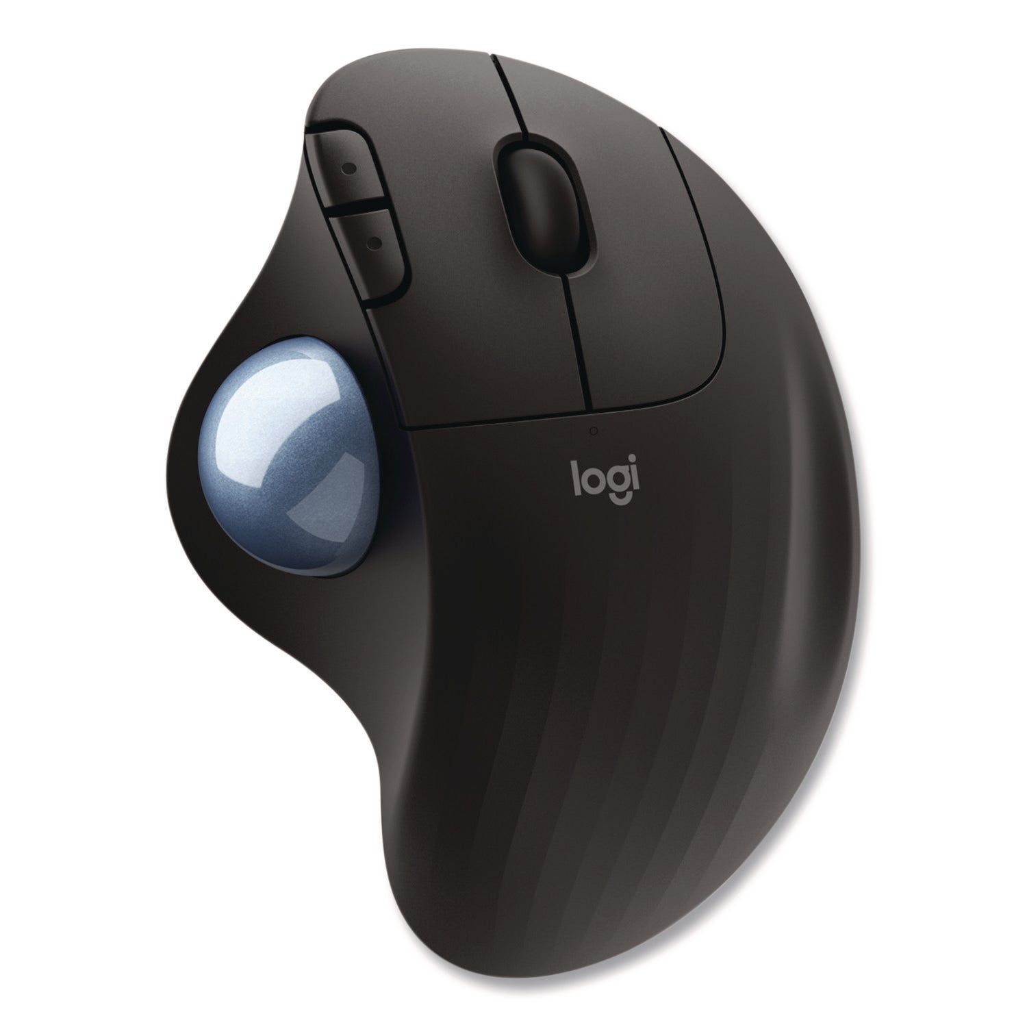 Logitech® Ergo M575 Trackball, Black, 33 ft, Right Hand Use, Black