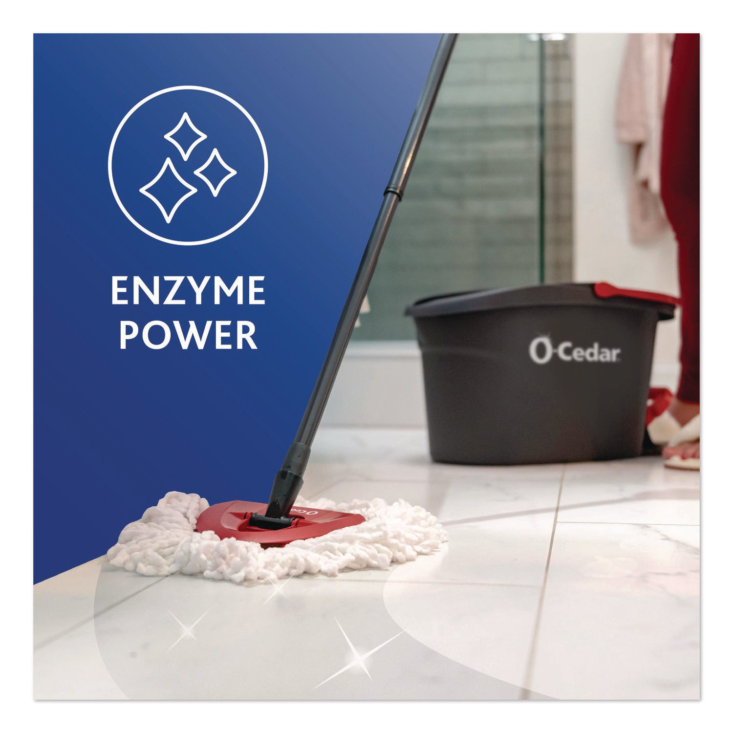 O-Cedar® Cleaning PACS, Lavender Scent, 10/Pack