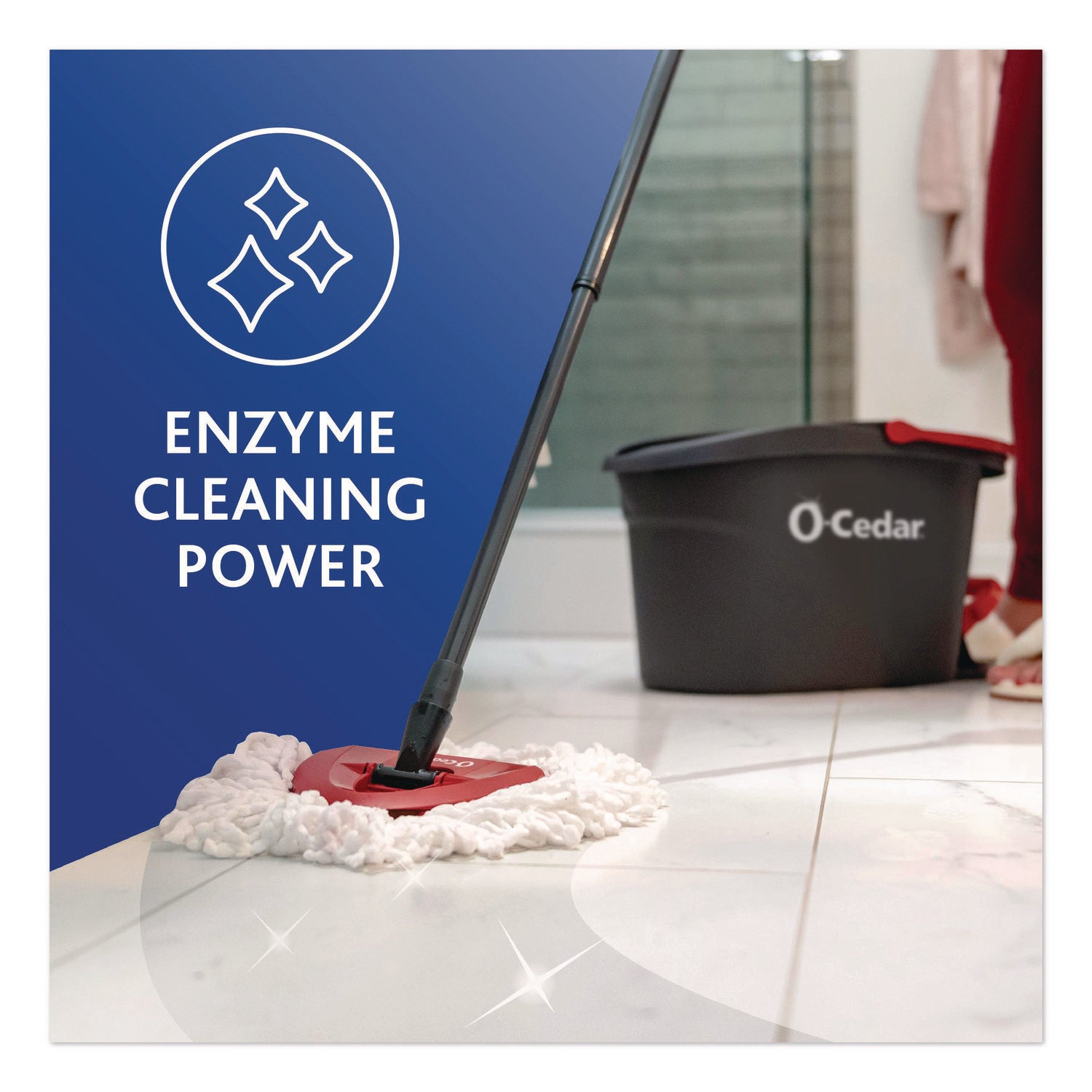 O-Cedar® Cleaning PACS, Crisp Citrus Scent, 10/Pack