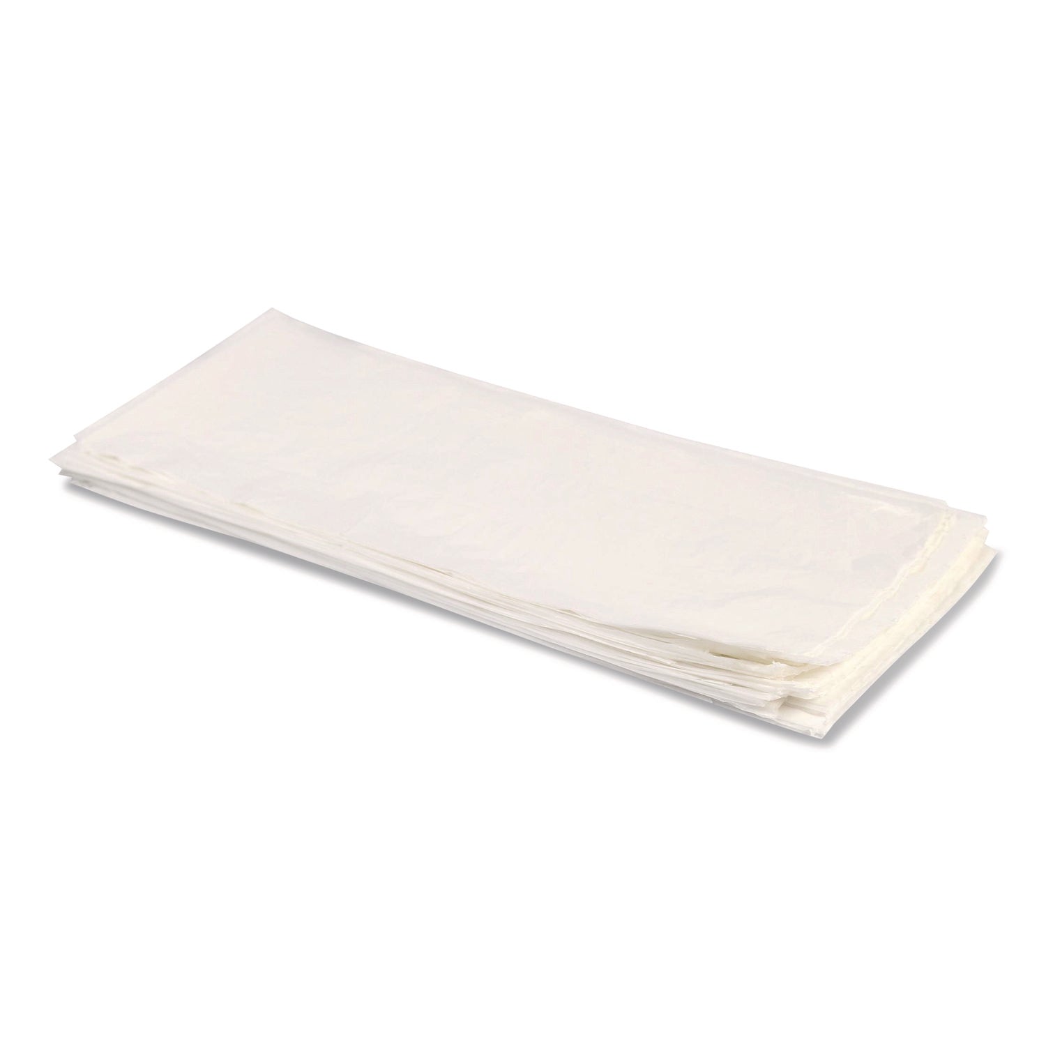 Heritage Linear Low-Density Can Liners with Dual-Dispense Box, 55 gal, 1.3 mil, 40" x 53", Clear, 100/Carton