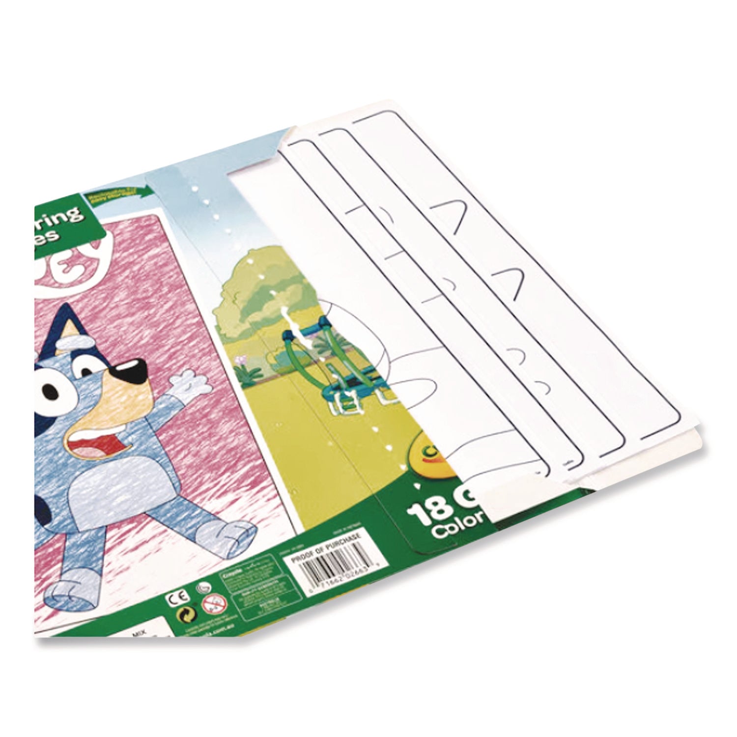 Crayola® Bluey Giant Coloring Pages, (18) 12.13" x 18.88" Sheets