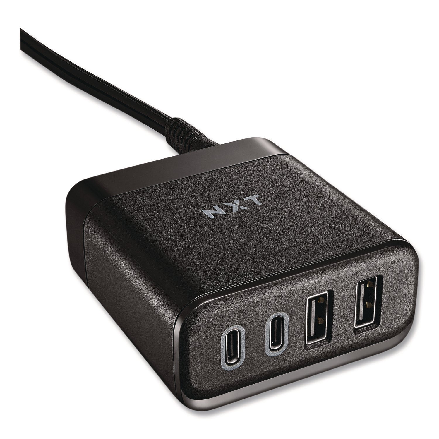 NXT Technologies™ 4-Port USB Charger, Black