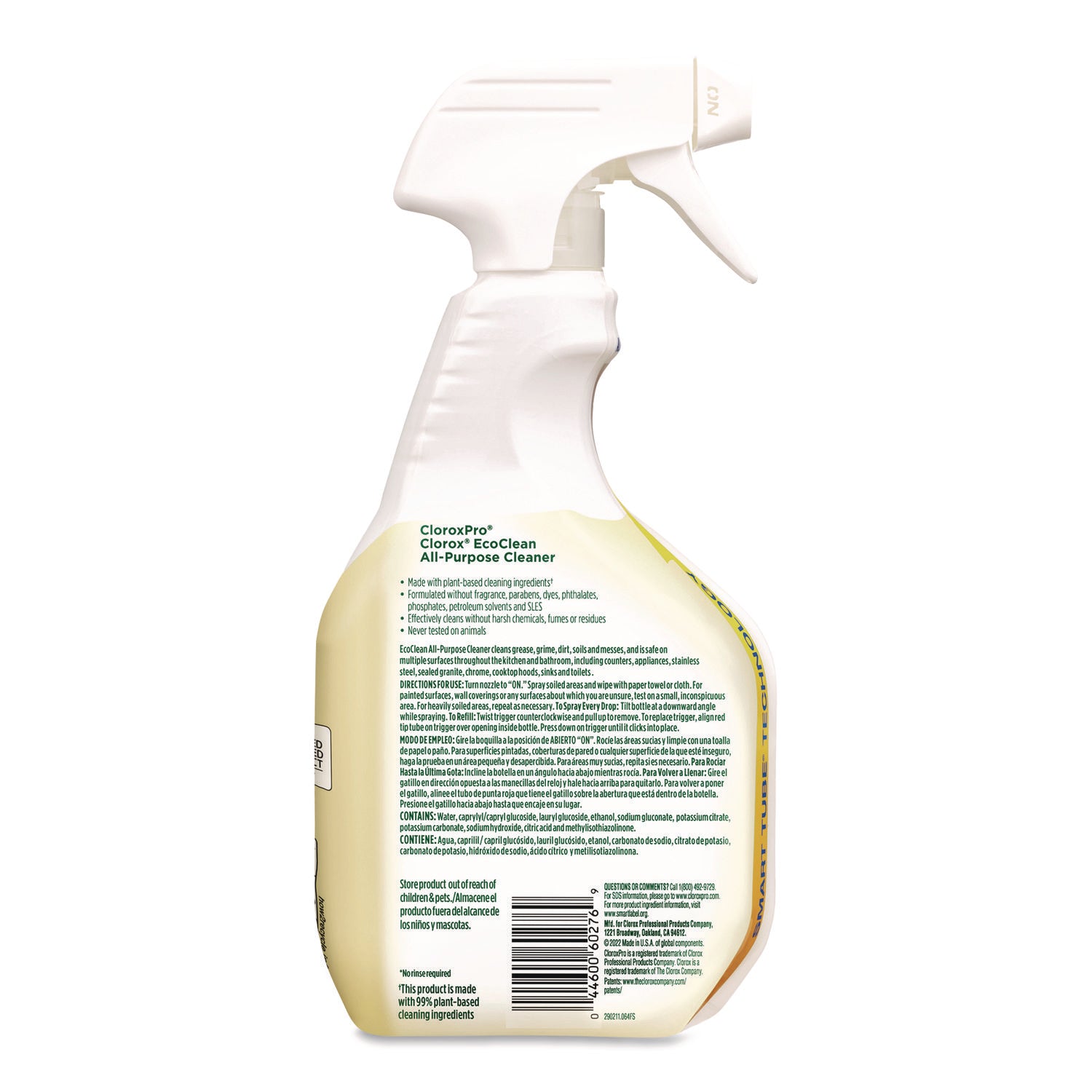 Clorox® Clorox Pro EcoClean Multipurpose Cleaner, Unscented, 32 oz Spray Bottle