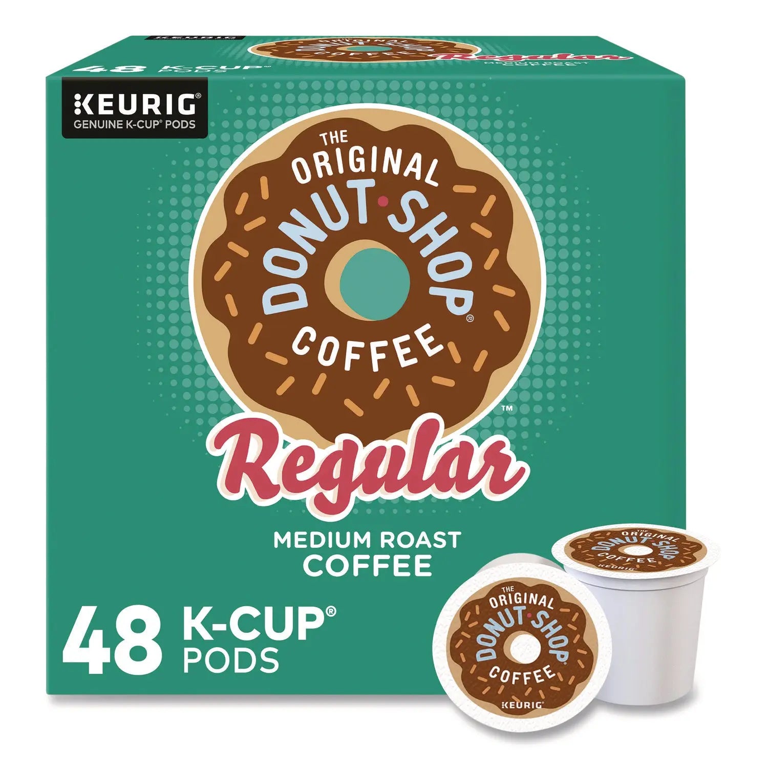The Original Donut Shop® Donut Shop Coffee K-Cups, Regular, 0.39 oz, 48/Box The Original Donut Shop® Flipcost