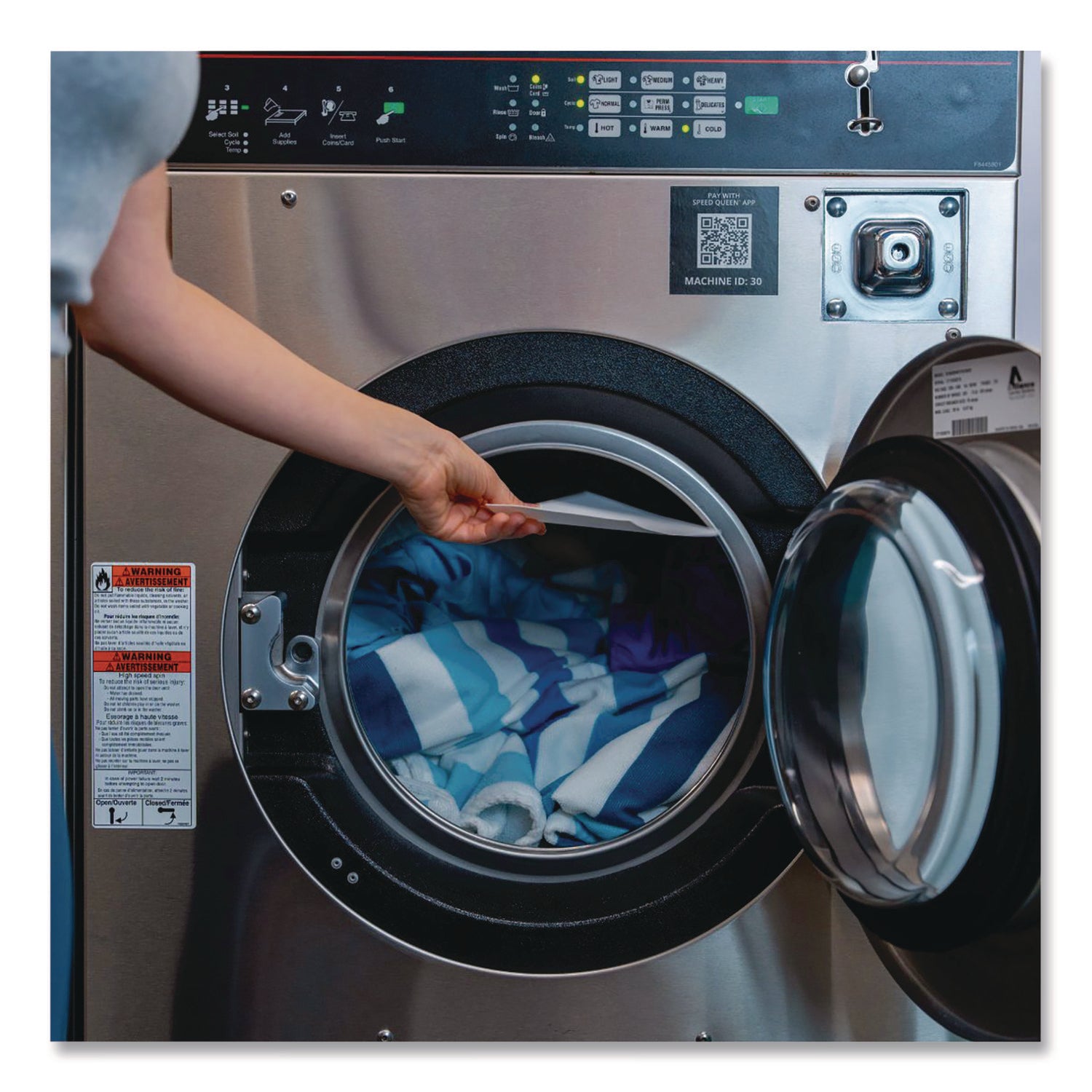 ECOS® Liquidless Laundry Detergent Sheets, Magnolia and Lily, 6.17 oz Box, 50 Sheets