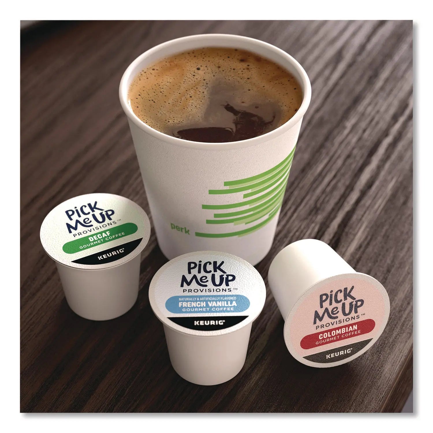 Pick Me Up Provisions™ French Vanilla Coffee K-Cups, 24/Box Pick Me Up Provisions™ Flipcost