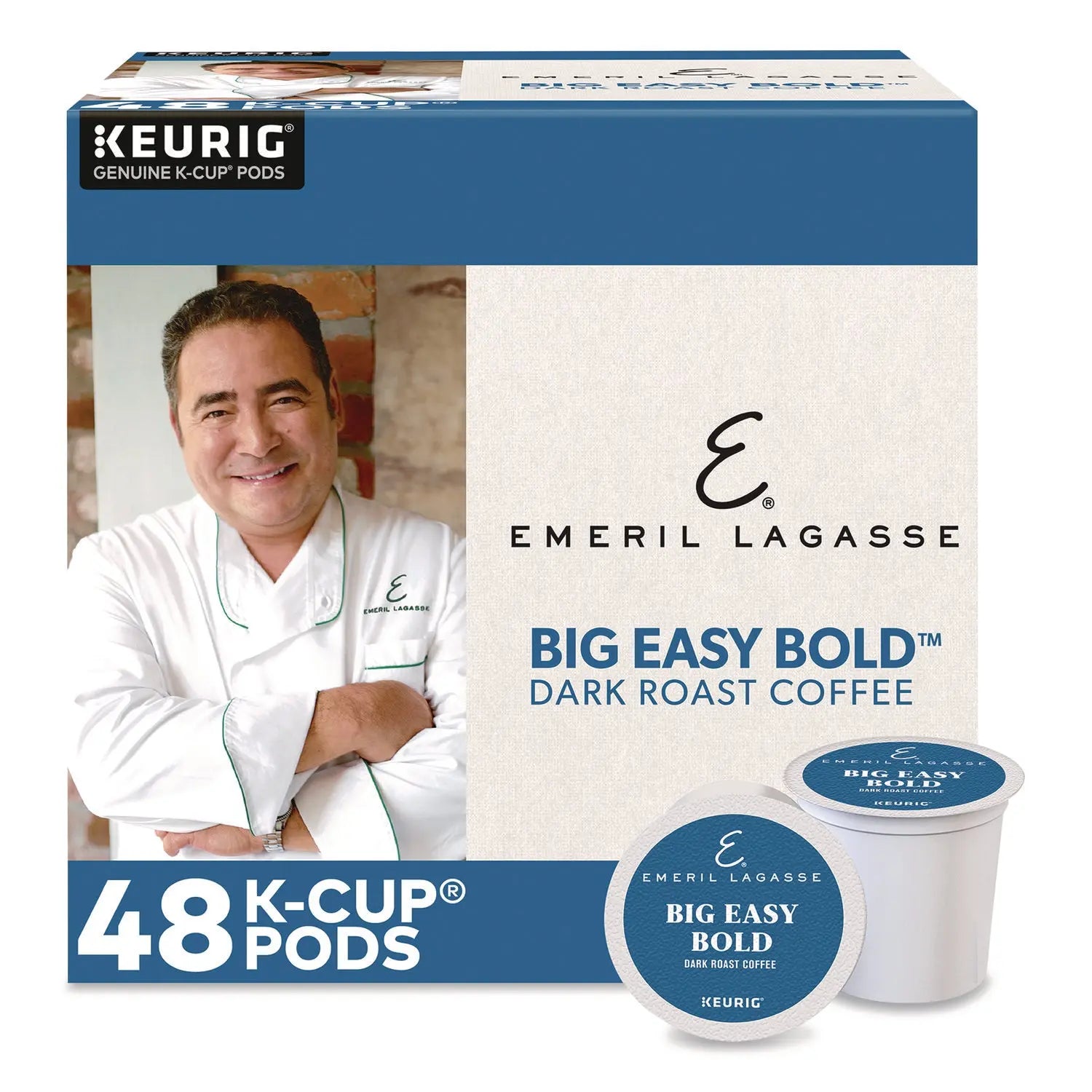 Emeril's™ Big Easy Bold Coffee K-Cups, 0.4 oz, 48/Box Emeril's™ Flipcost