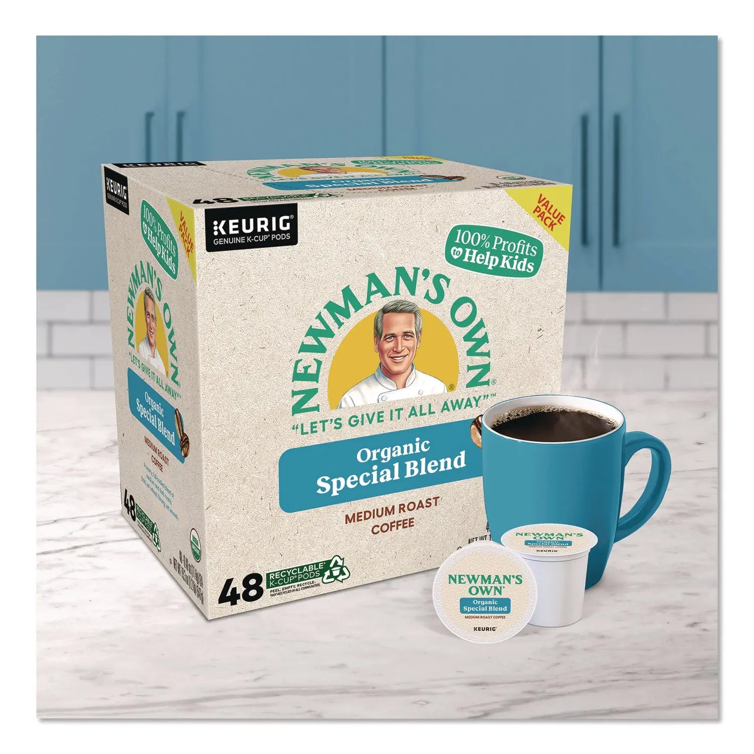 Newman's Own® Organics Special Blend Coffee K-Cups, 48/Box Newman's Own® Organics Flipcost