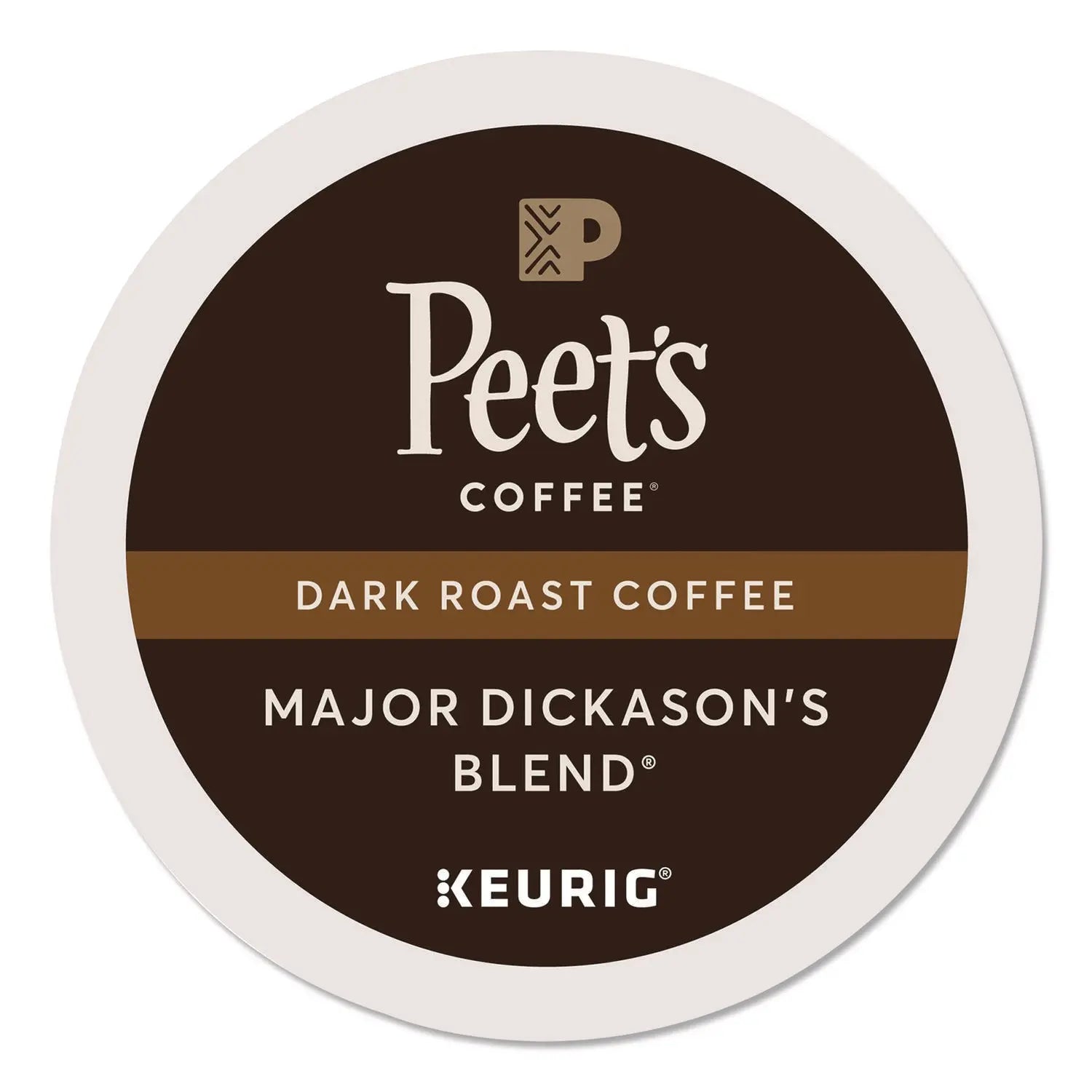 Peet's Coffee & Tea® Major Dickason's Blend K-Cups, 0.44 oz, 40/Box Peet's Coffee & Tea® Flipcost