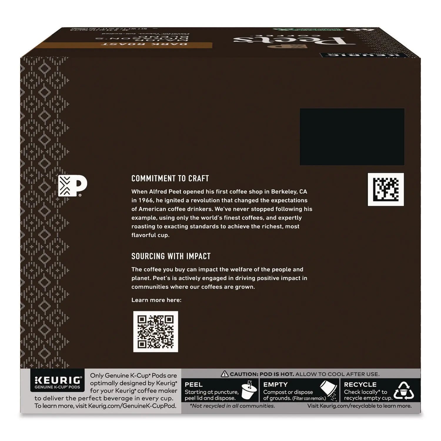 Peet's Coffee & Tea® Major Dickason's Blend K-Cups, 0.44 oz, 40/Box Peet's Coffee & Tea® Flipcost
