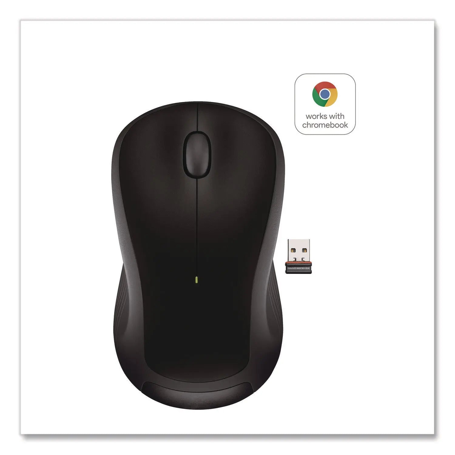 Logitech® M310 WIRELESS MOUSE, 2.4 GHZ FREQUENCY/30 FT WIRELESS RANGE, LEFT/RIGHT HAND USE, BLACK Logitech® Flipcost