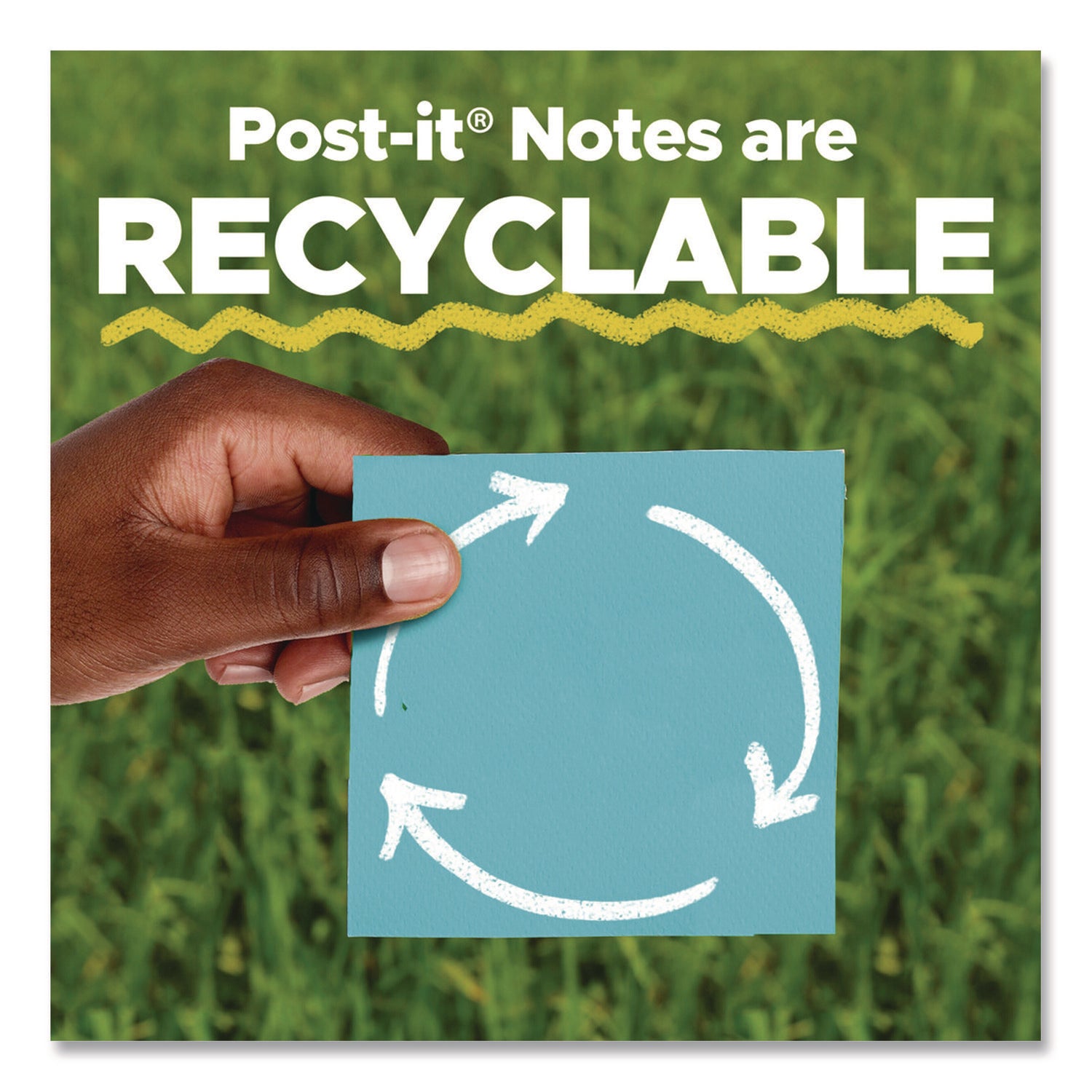 Post-it® Notes Super Sticky Super Sticky Notes, 3 x 3, Mulberry, 90 Sheets/Pad, 5 Pads/Pack