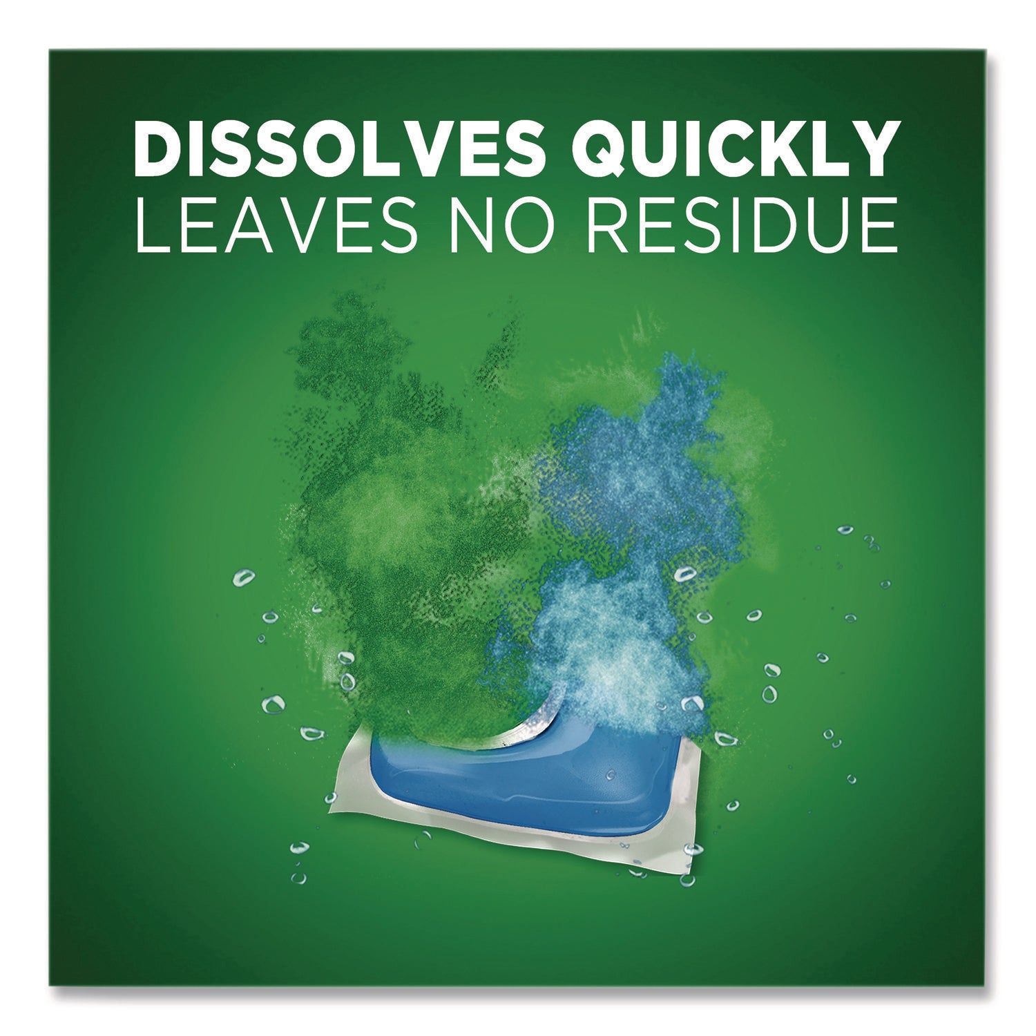 Cascade® Action Pacs, Fresh Scent, 40.9 oz Tub, 78/Pack