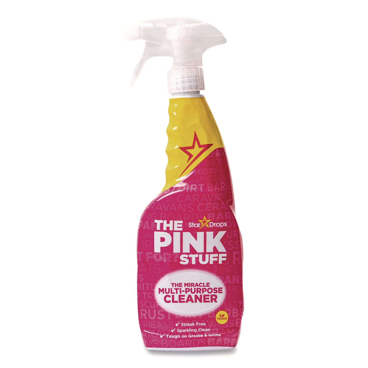 The Pink Stuff Multipurpose Cleaner Degreaser, Fruity Scent, 25.4 oz Spray Bottle