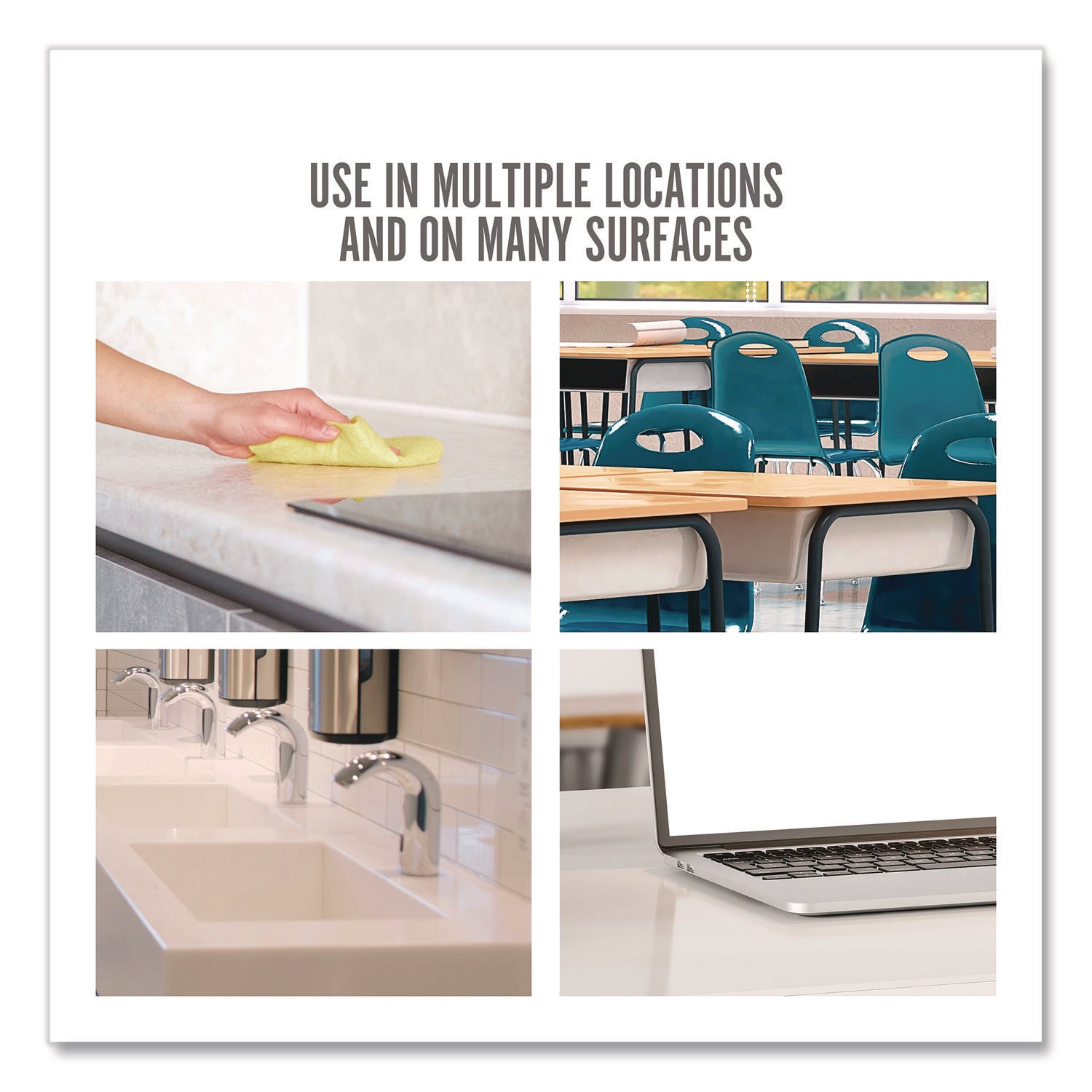 Perk™ Hello Eco Multi-Purpose Cleaner, Citrus Scent, 32 oz Spray Bottle