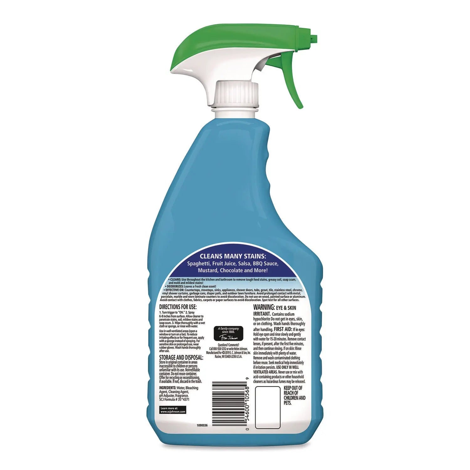 Fantastik® MAX MAX All-Purpose Cleaner with Bleach, Fresh Scent, 32 oz Spray Bottle Fantastik® MAX Flipcost