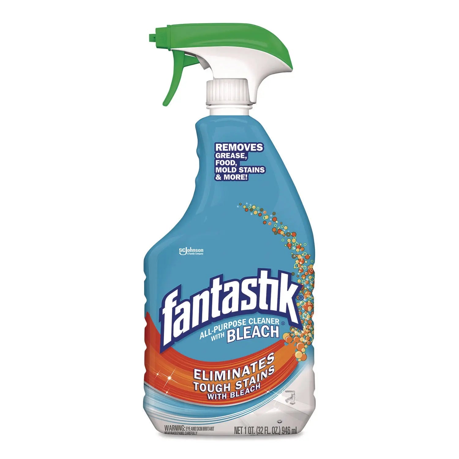 Fantastik® MAX MAX All-Purpose Cleaner with Bleach, Fresh Scent, 32 oz Spray Bottle Fantastik® MAX Flipcost