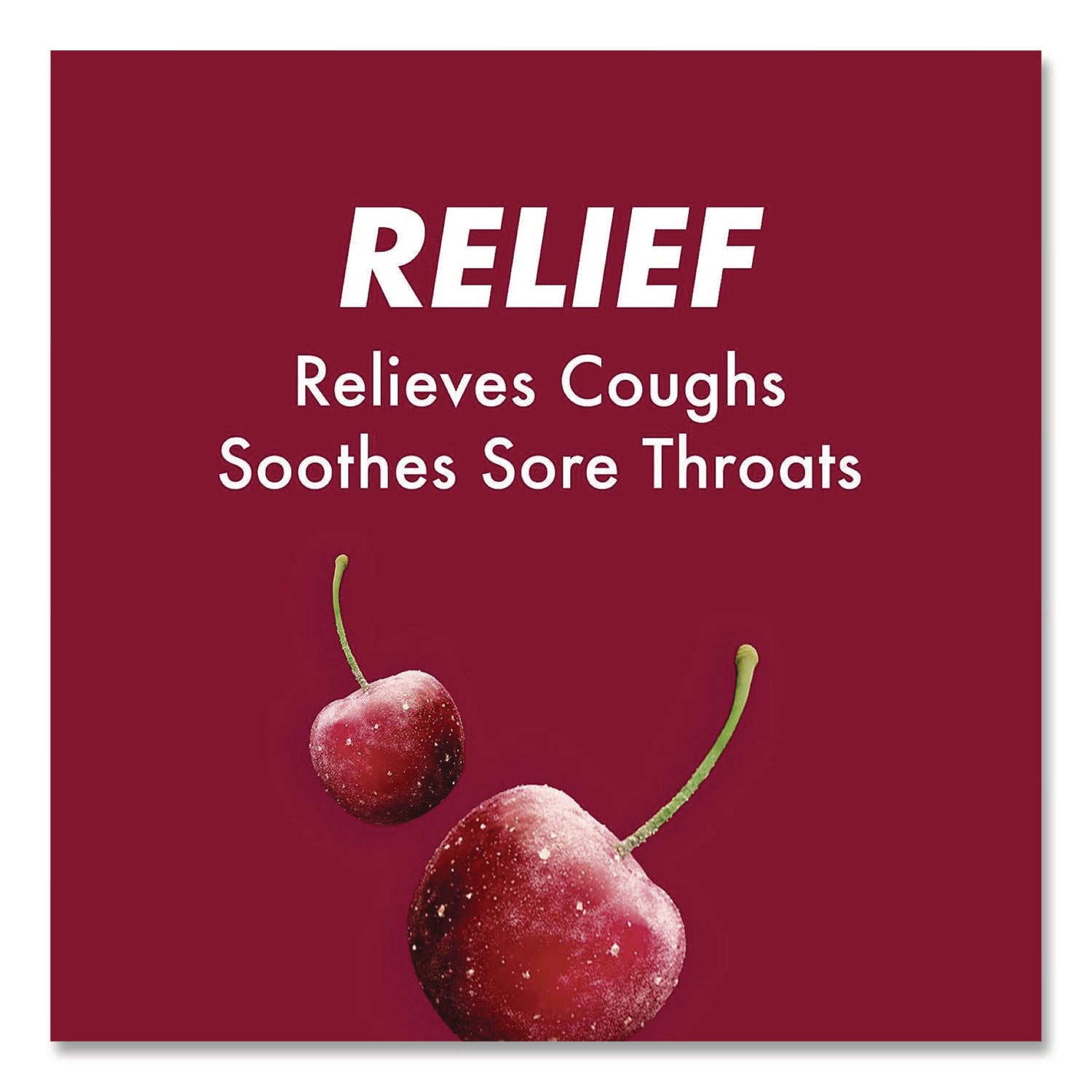 HALLS Relief Menthol Cough Suppressant - Oral Anesthetic, Cherry, 30/Pack