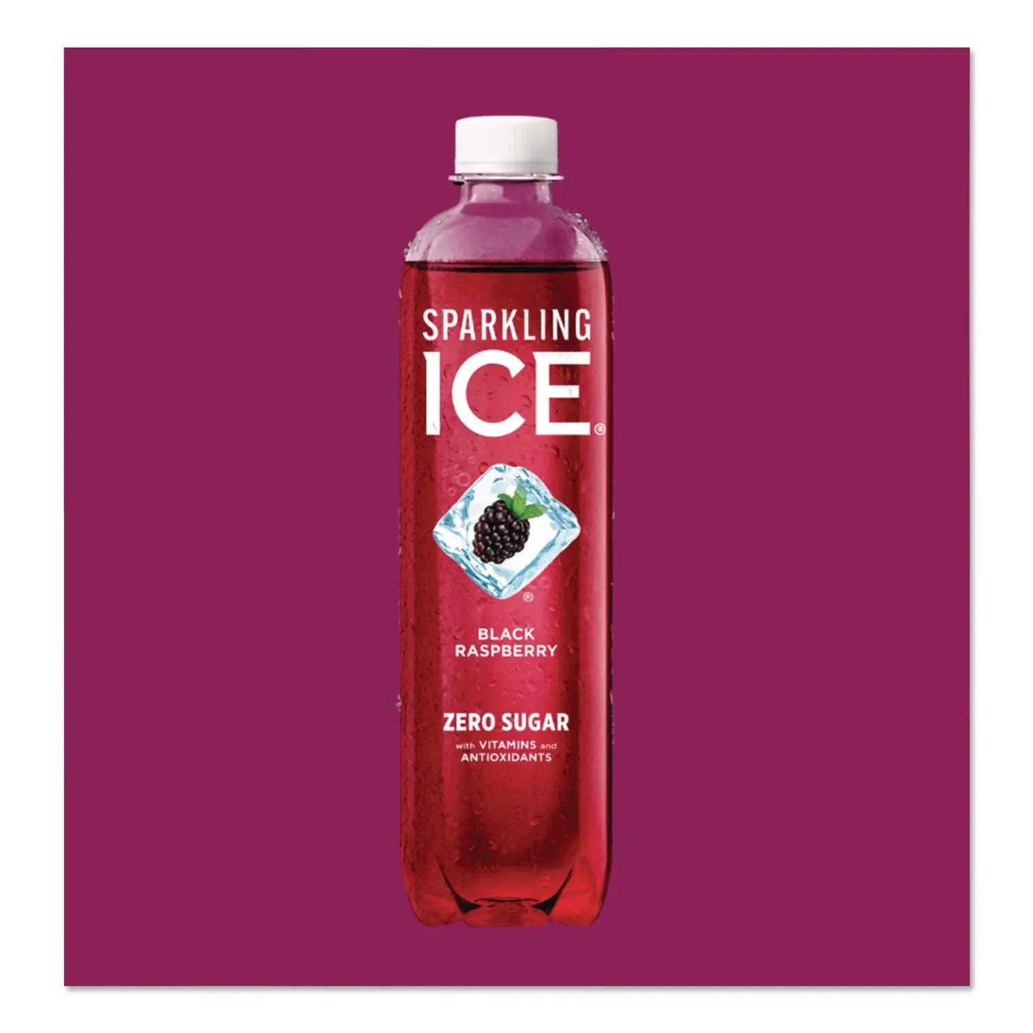 Sparkling ICE® Variety Pack Sparkling Water, Cherry Limeade/Black Raspberry/Orange Mango/Kiwi Strawberry, 17 oz Bottle, 12/Pack Sparkling ICE® Flipcost