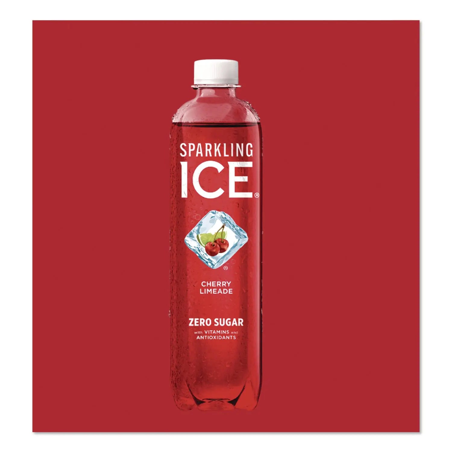 Sparkling ICE® Variety Pack Sparkling Water, Cherry Limeade/Black Raspberry/Orange Mango/Kiwi Strawberry, 17 oz Bottle, 12/Pack Sparkling ICE® Flipcost