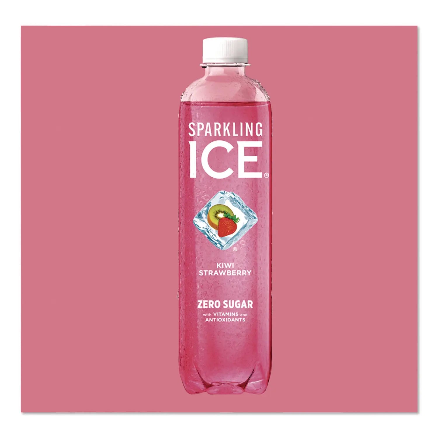 Sparkling ICE® Variety Pack Sparkling Water, Cherry Limeade/Black Raspberry/Orange Mango/Kiwi Strawberry, 17 oz Bottle, 12/Pack Sparkling ICE® Flipcost