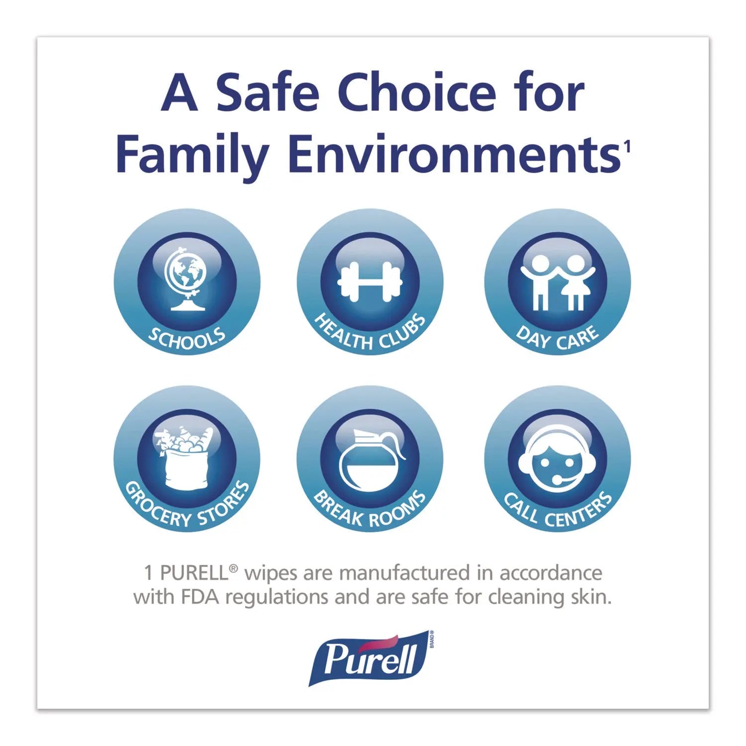 PURELL® Cottony Soft Individually Wrapped Sanitizing Hand Wipes, 5 x 7, Herbal Scent, White, 480/Carton PURELL® Flipcost