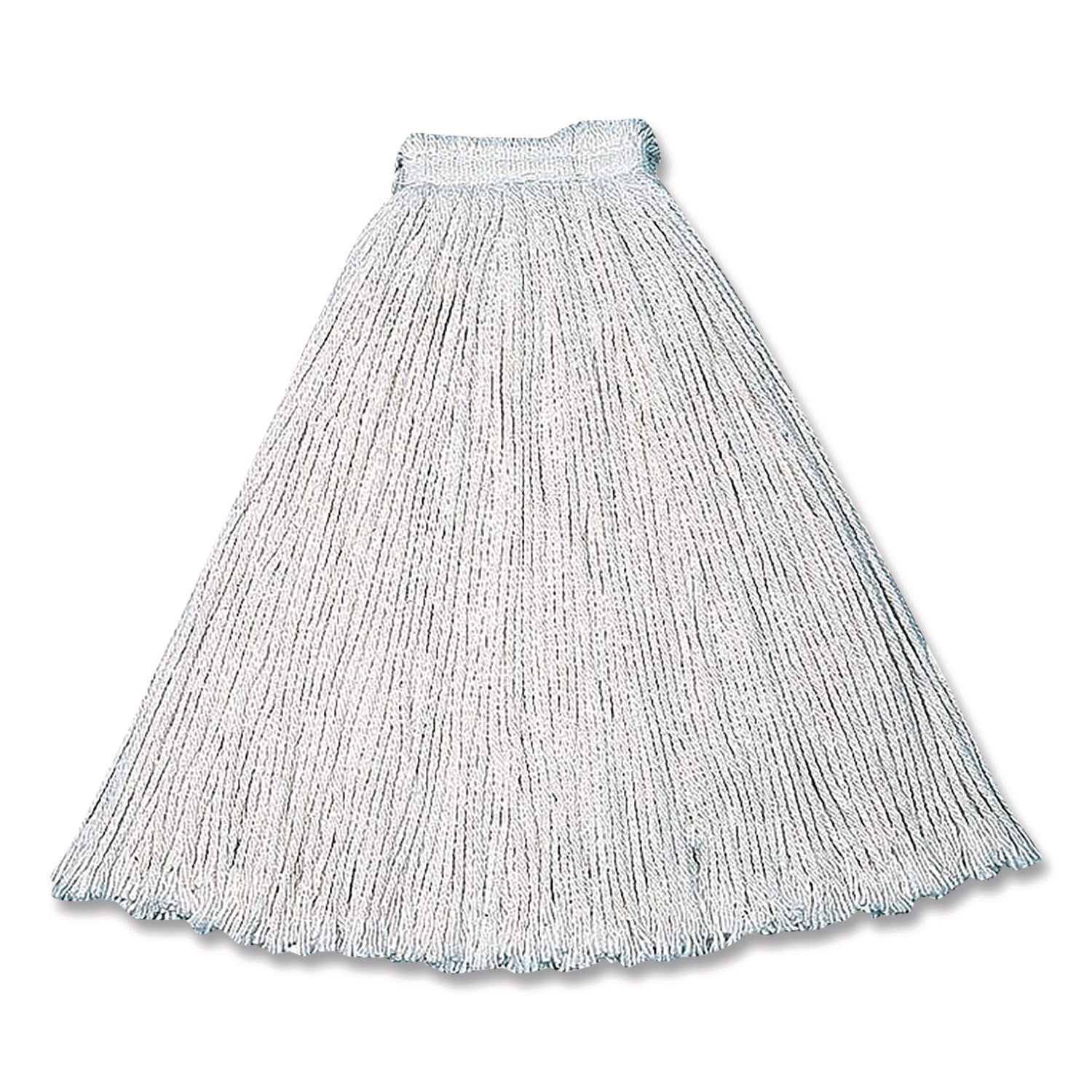 Rubbermaid® Commercial Value Pro Mop Head, Cotton, Small, White