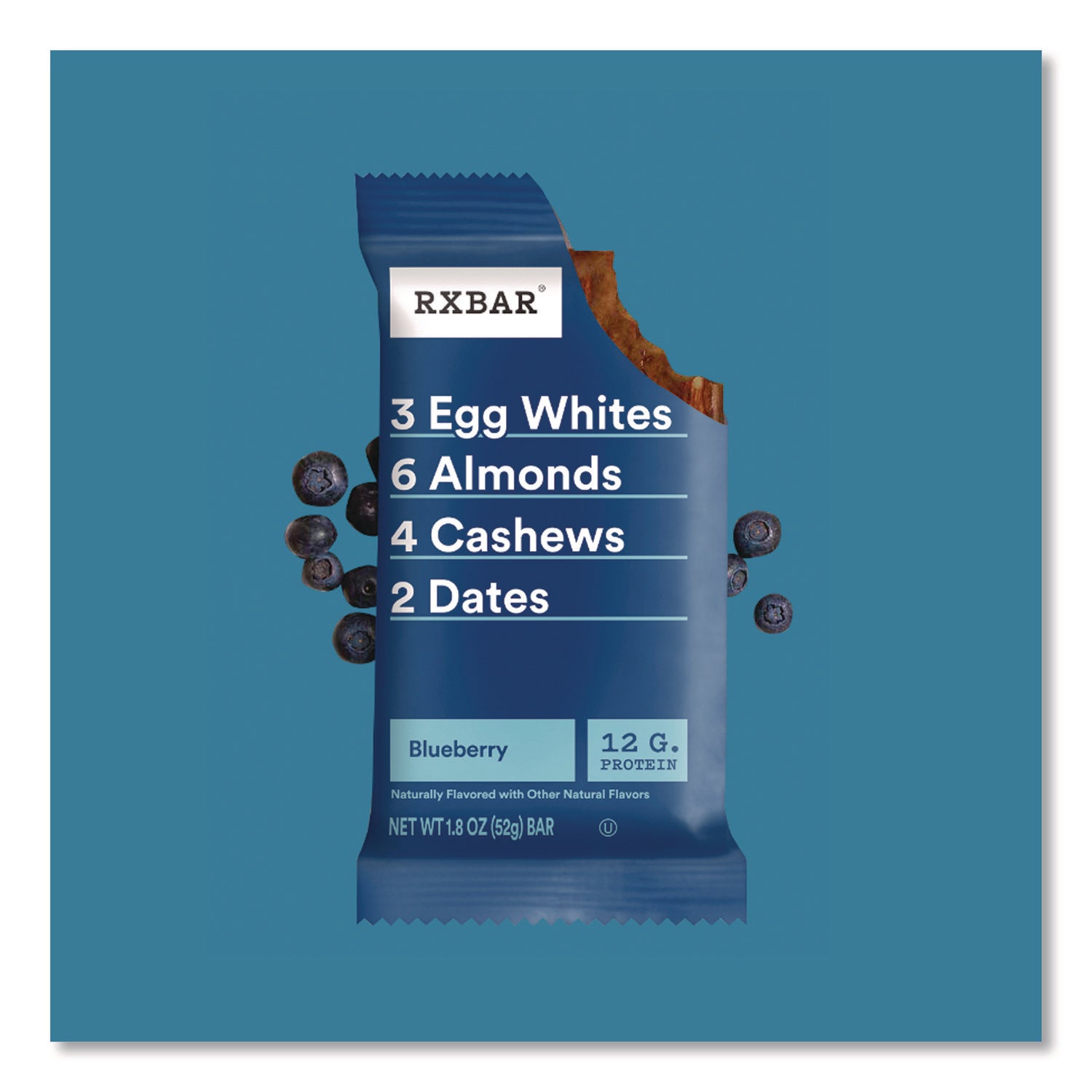 RXBAR® Adult Bars, Blueberry, 1.83 oz Bar, 12/Box