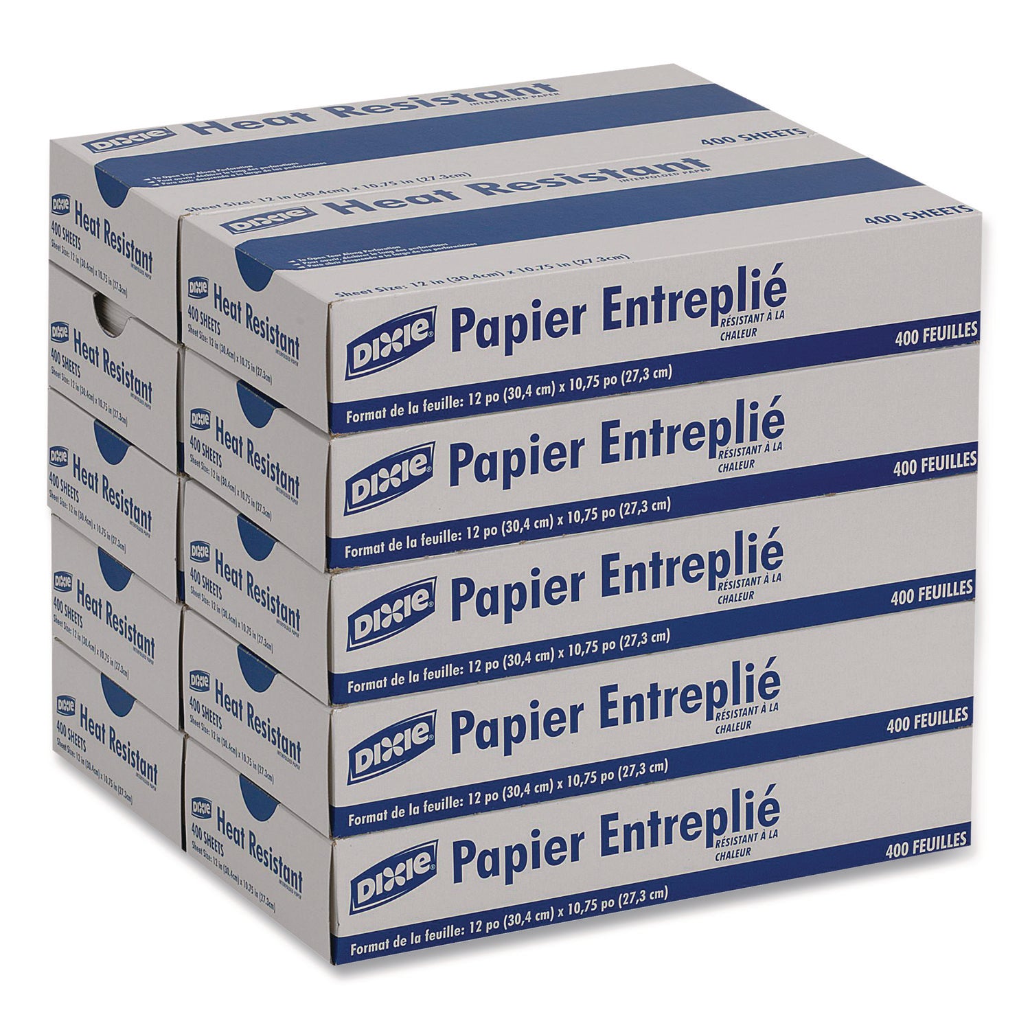 Dixie® Greaseproof Liftoff Pan Liner, 12 x 10.75, 1,000/Carton