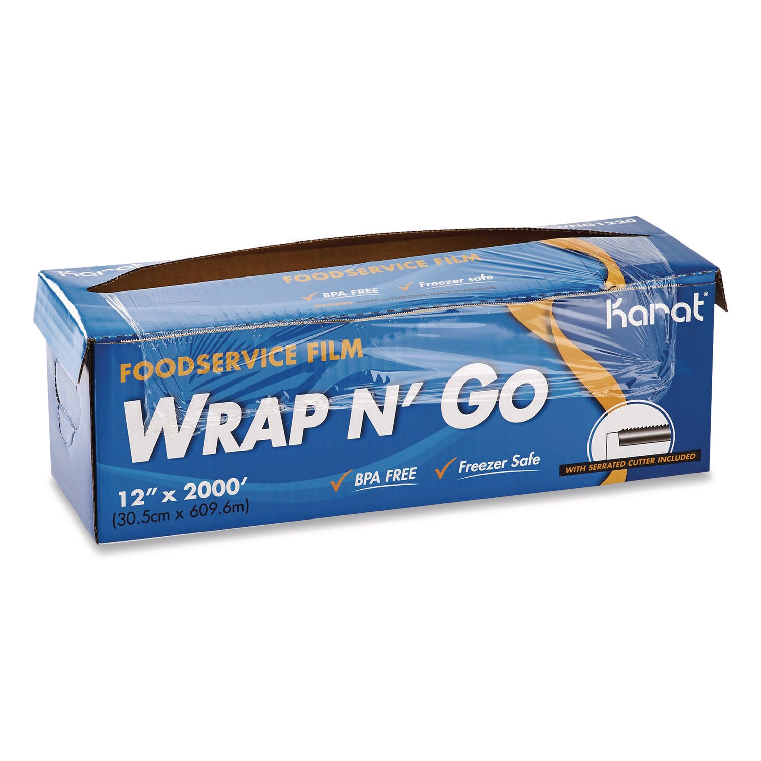 Karat® Food Wrap, 12" x 2,000 ft