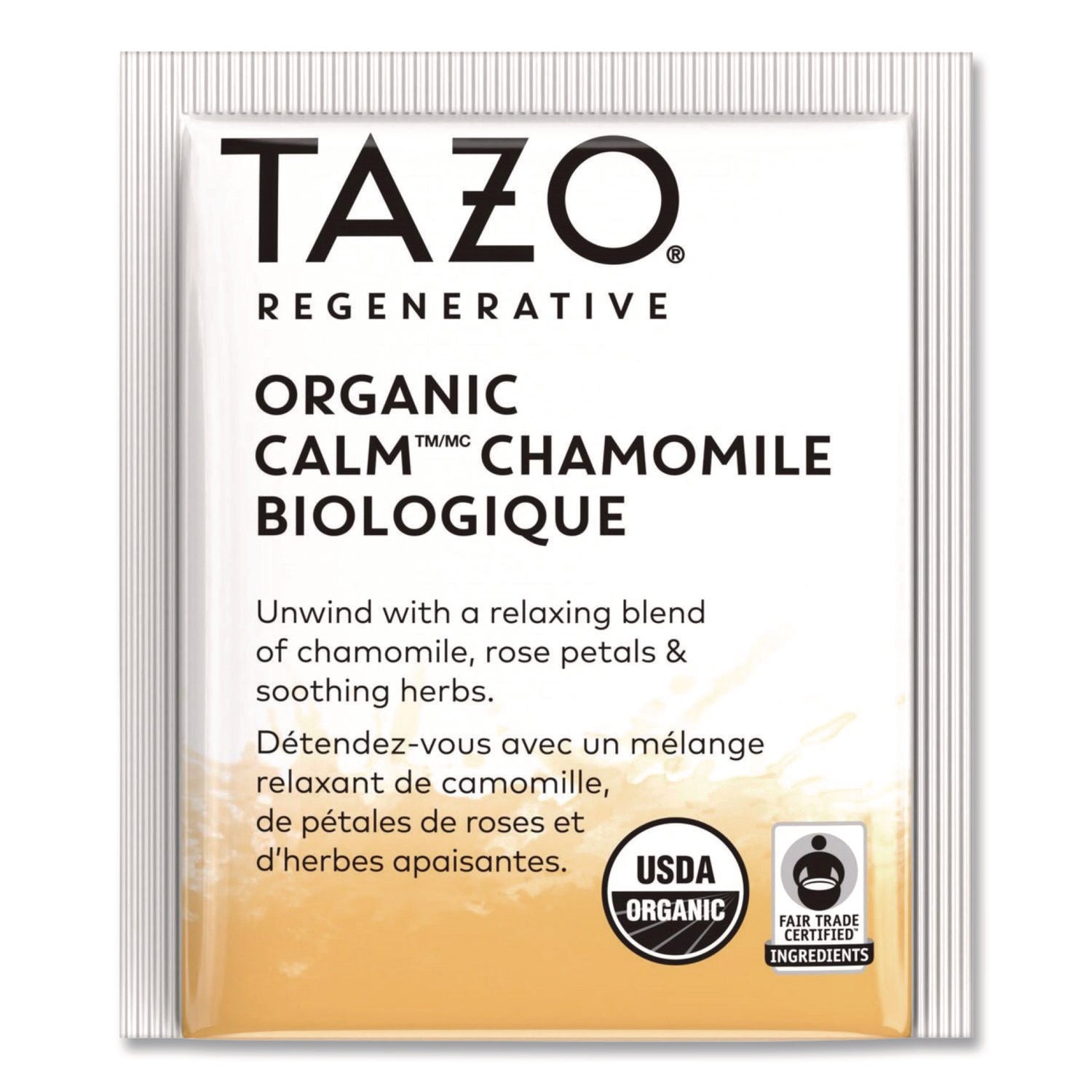 Tazo® Tea Bags, Organic Calm Camomile, 16/Box