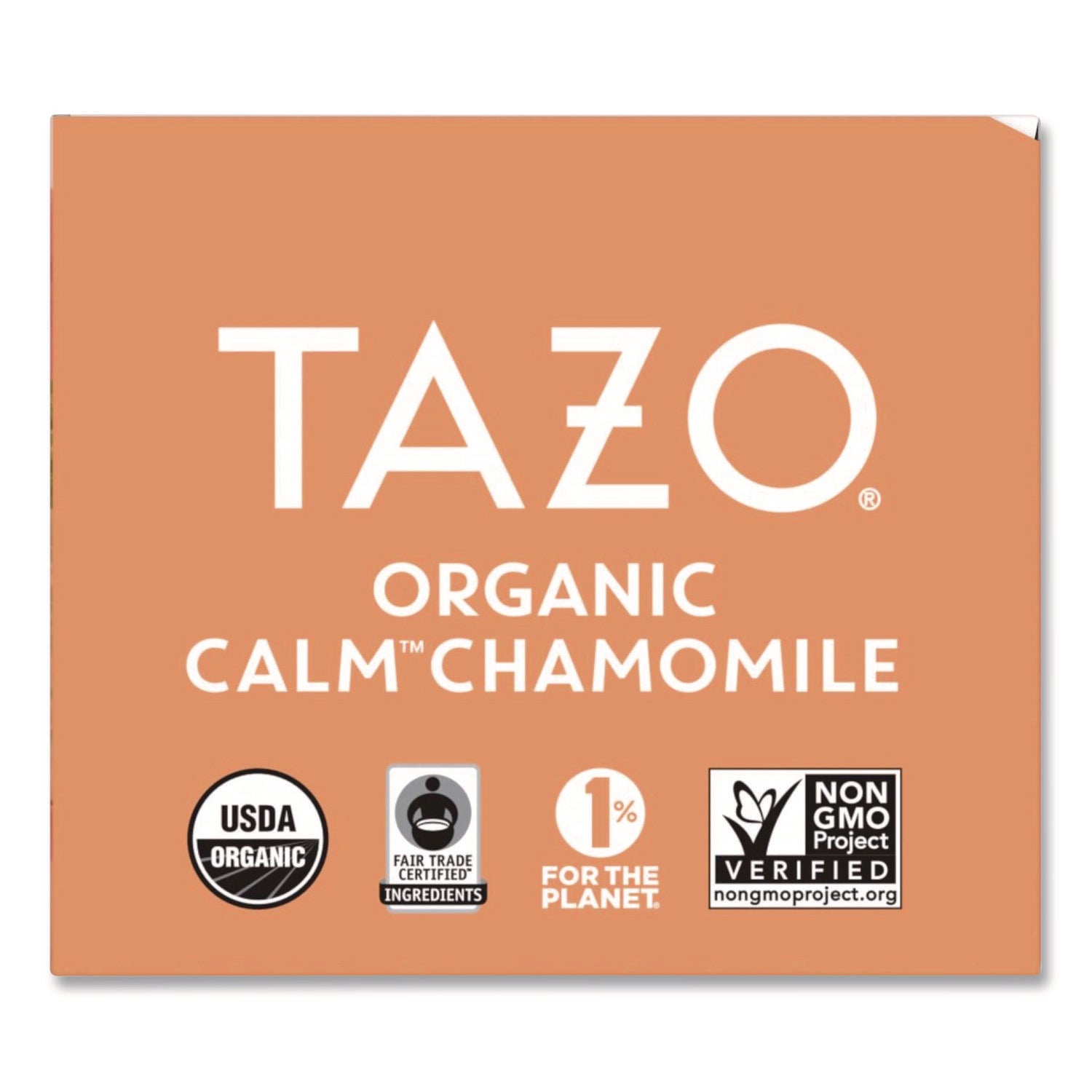 Tazo® Tea Bags, Organic Calm Camomile, 16/Box