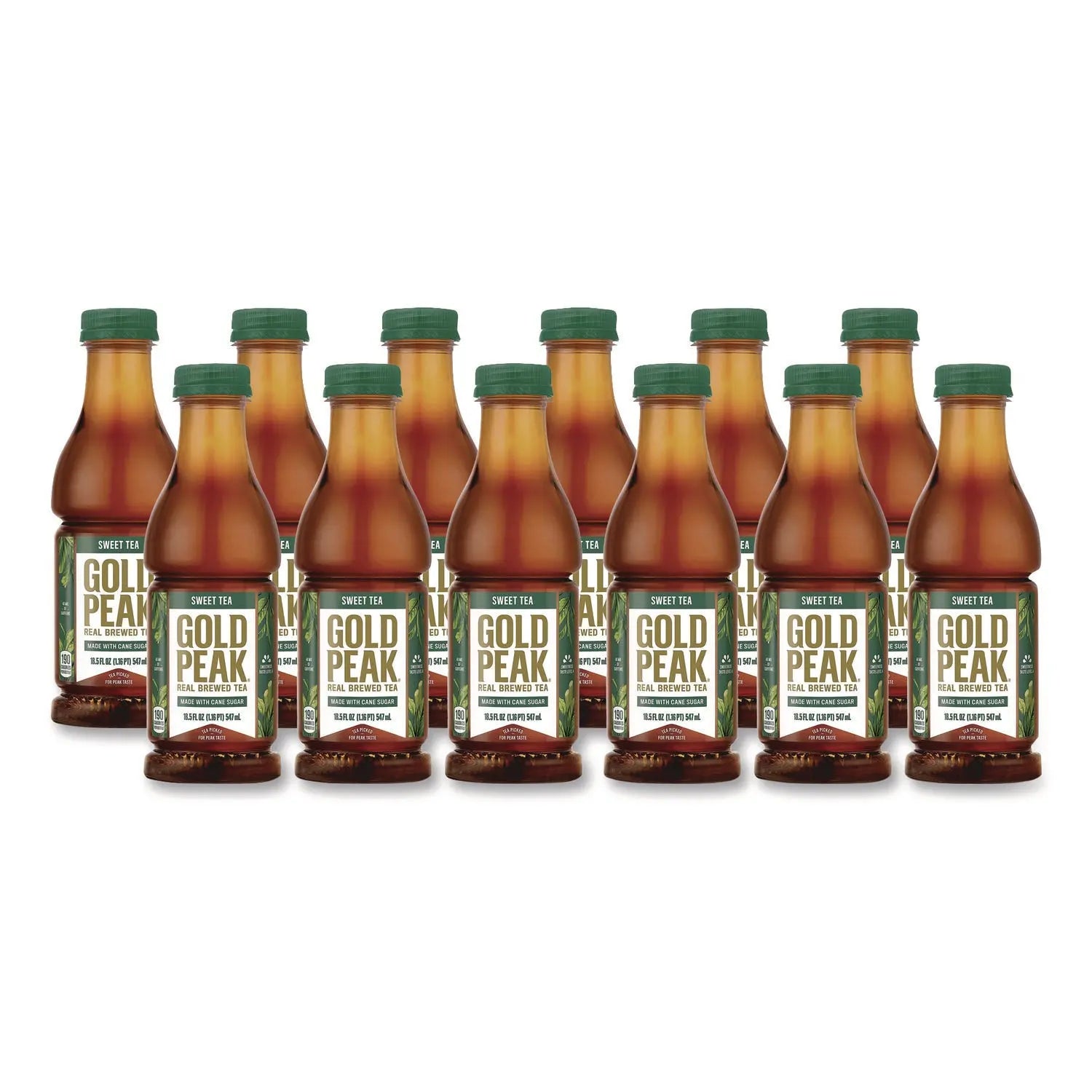 Gold Peak Sweet Tea, 18.5 oz Bottle, 12/Carton Gold Peak Flipcost