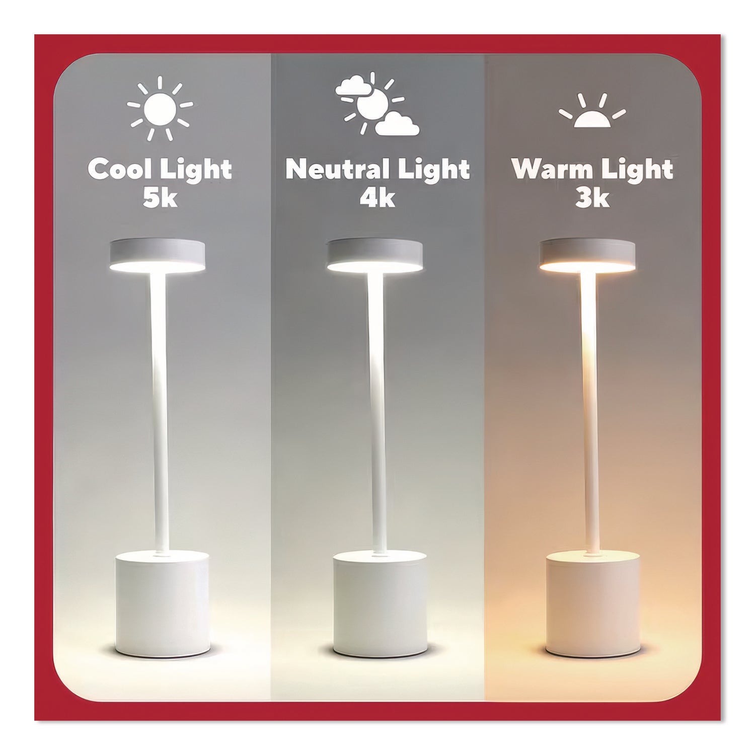 TRU RED™ LED Desk Lamp, Candlestick Neck, 13.5