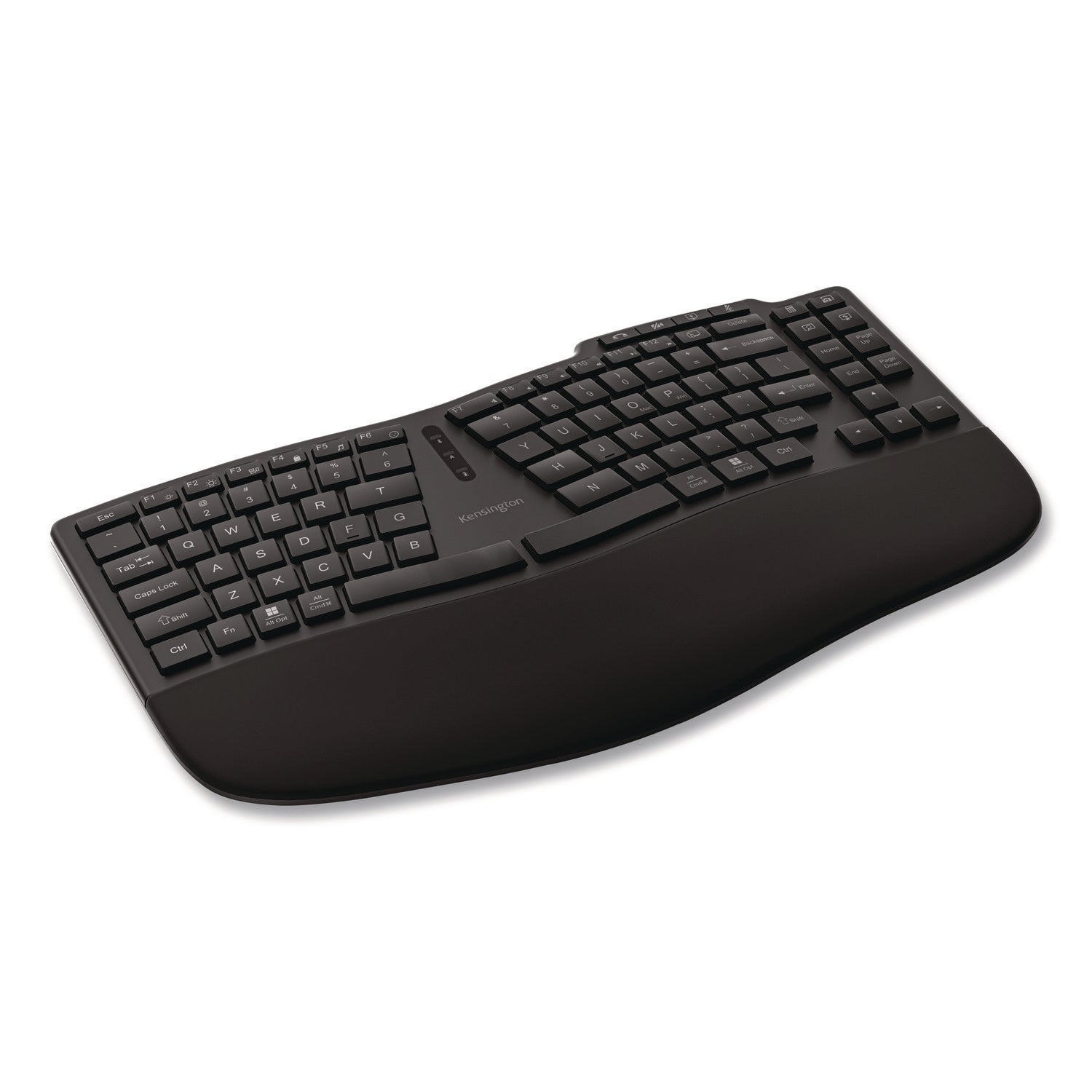 Kensington® Pro Fit Ergo KB675 EQ TKL Rechargeable Keyboard, Black